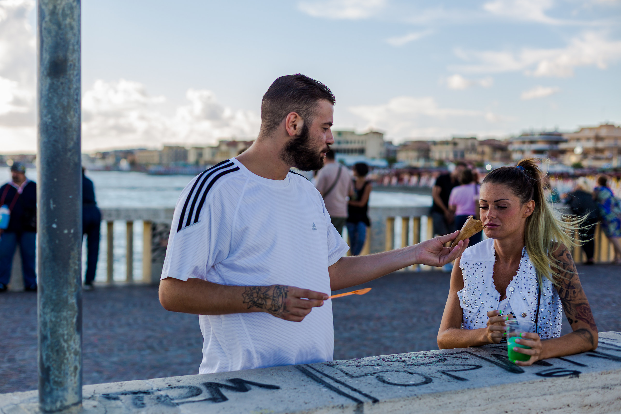 Amò...magari la prossima volta lasciamene un po'!...