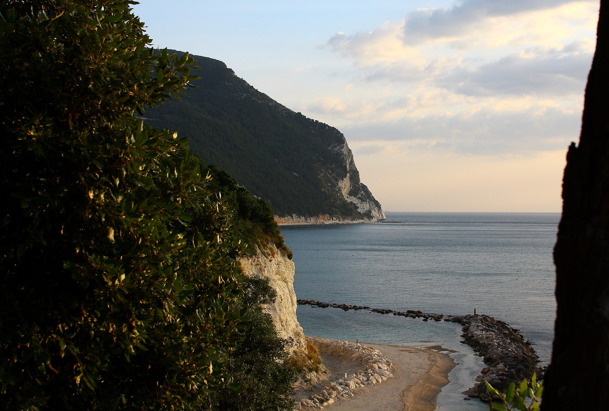 La spiaggia Urbani di Sirolo
