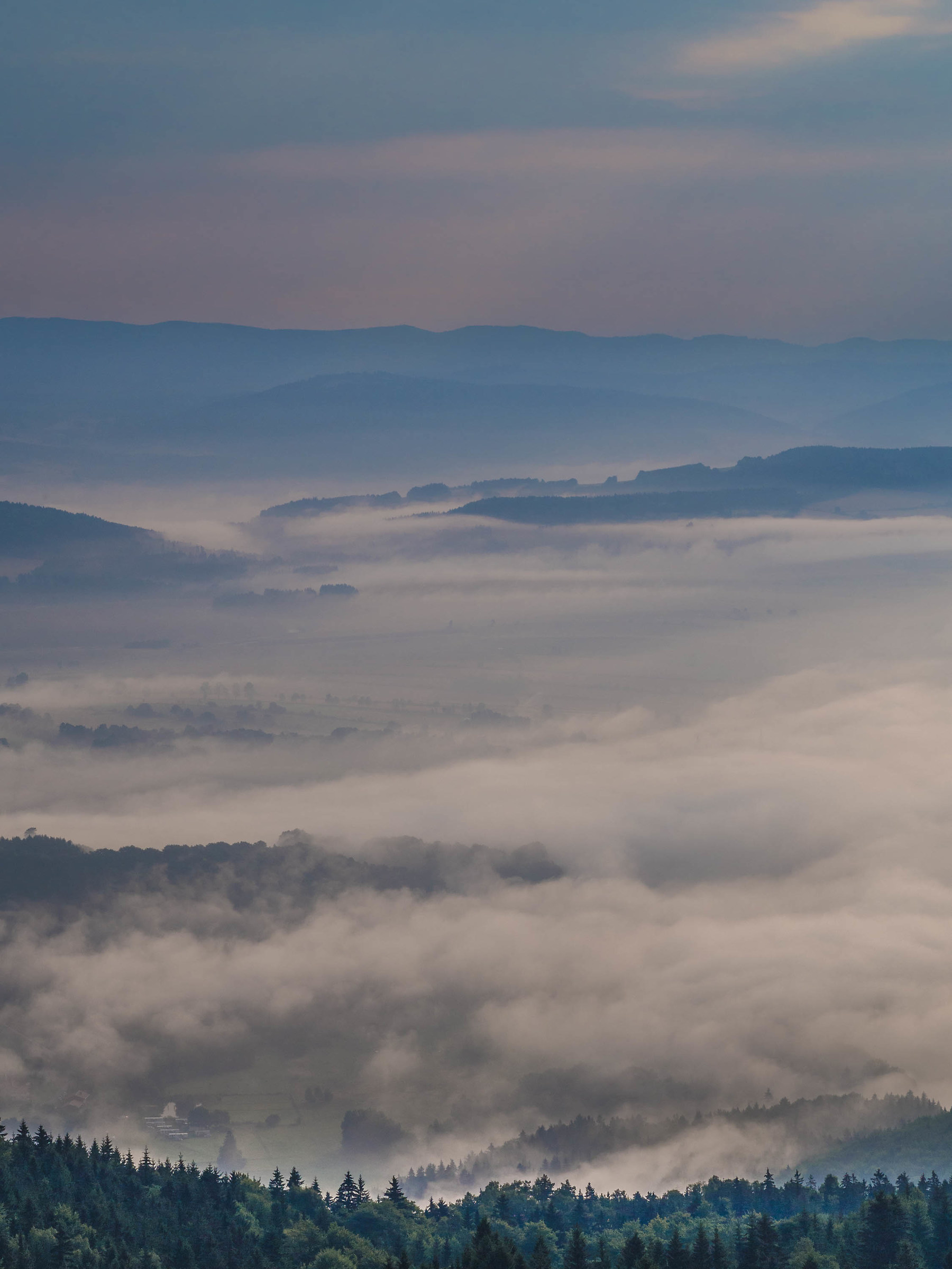 Morning - view from Szczeliniec 1