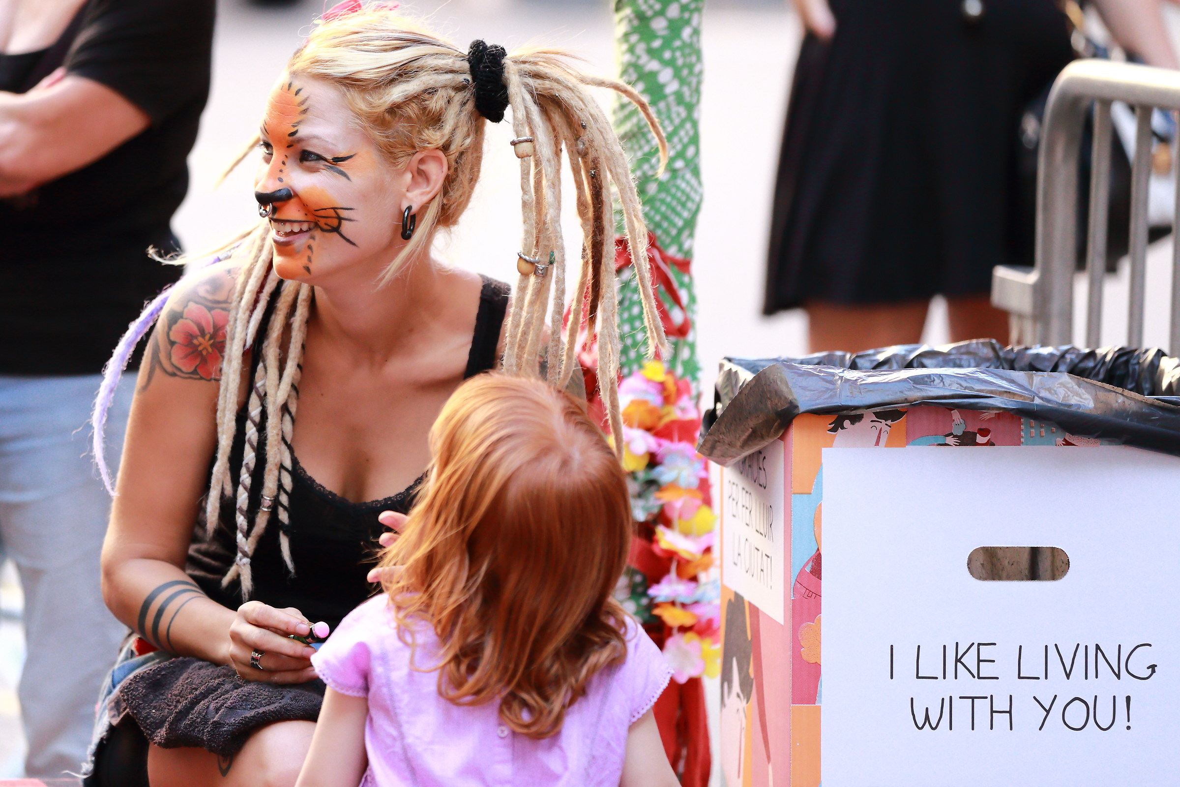 la truccatrice truccata