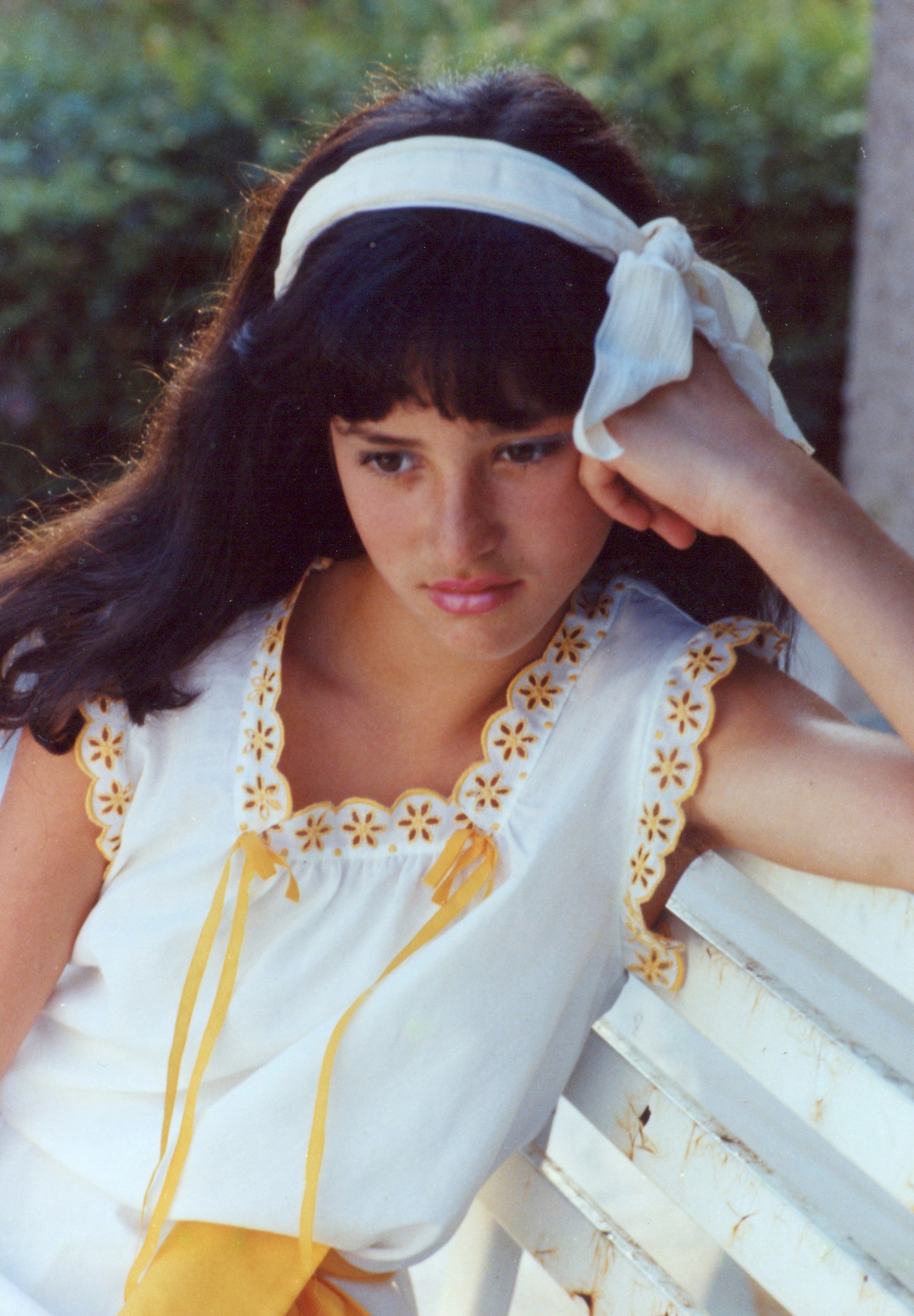 Reflection of Maiden in bloom.