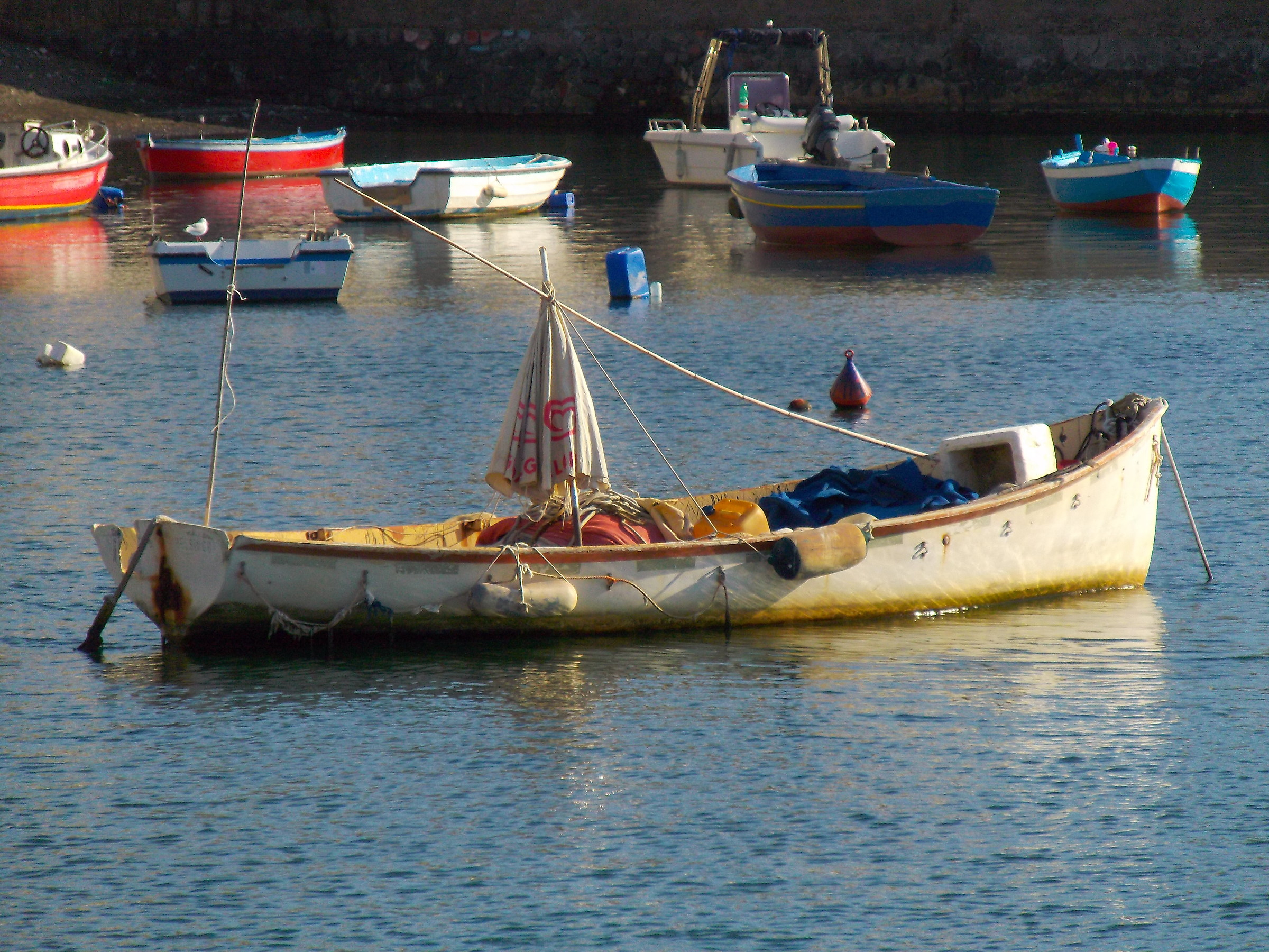 The port of Torre Annunziata in the morning 2