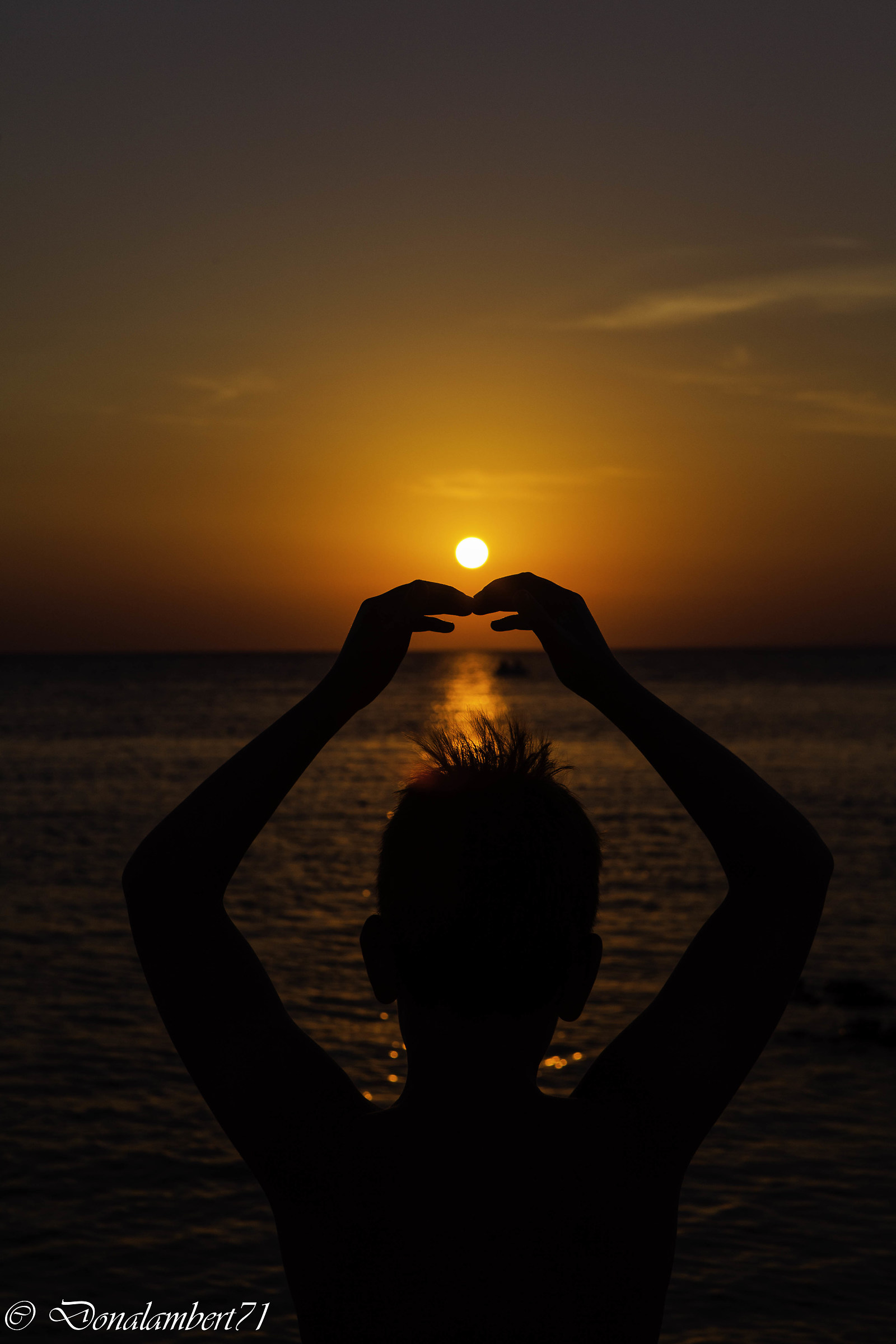 Sunset over the Ionian Sea ....