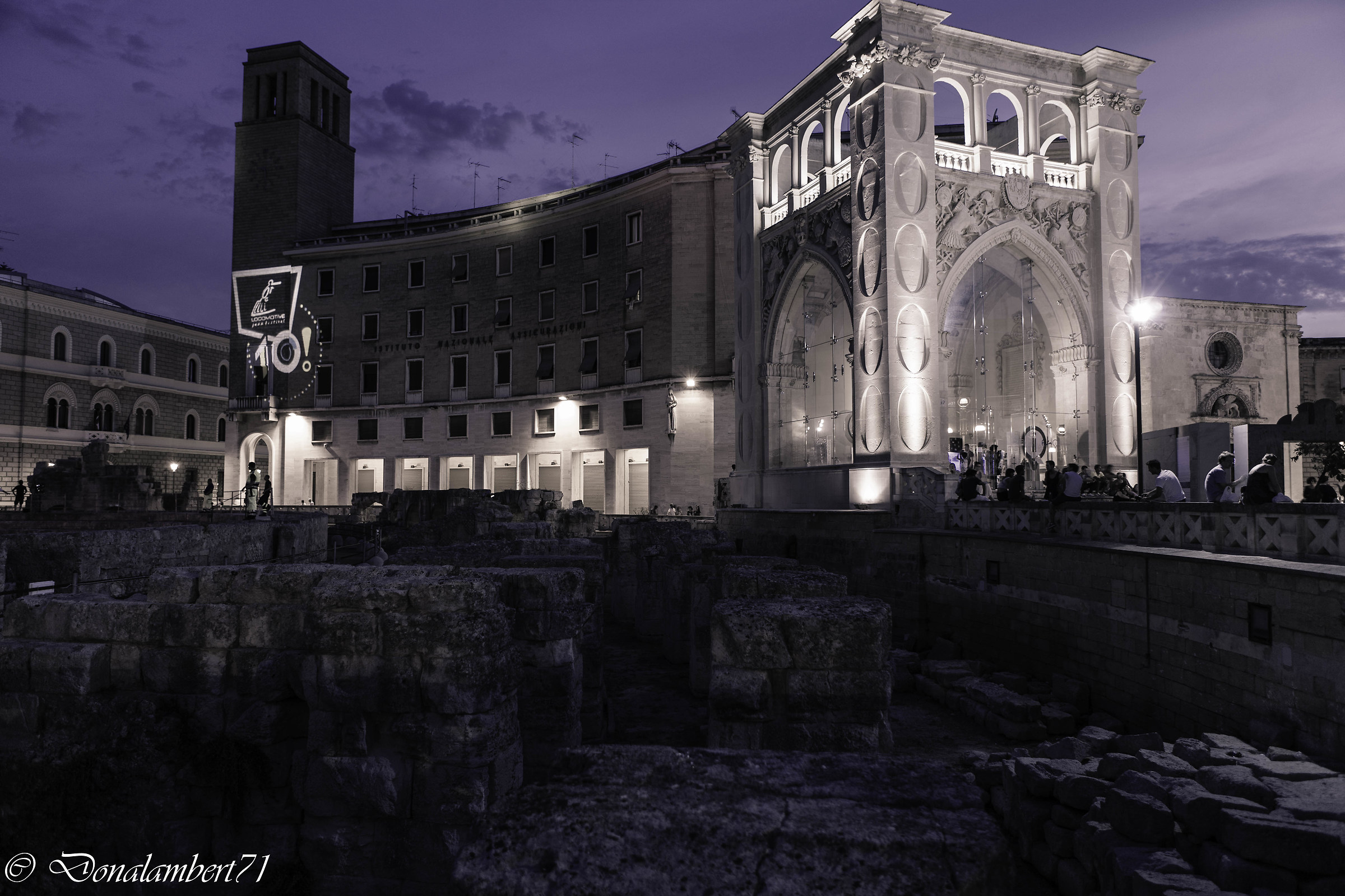 Lecce historic center.