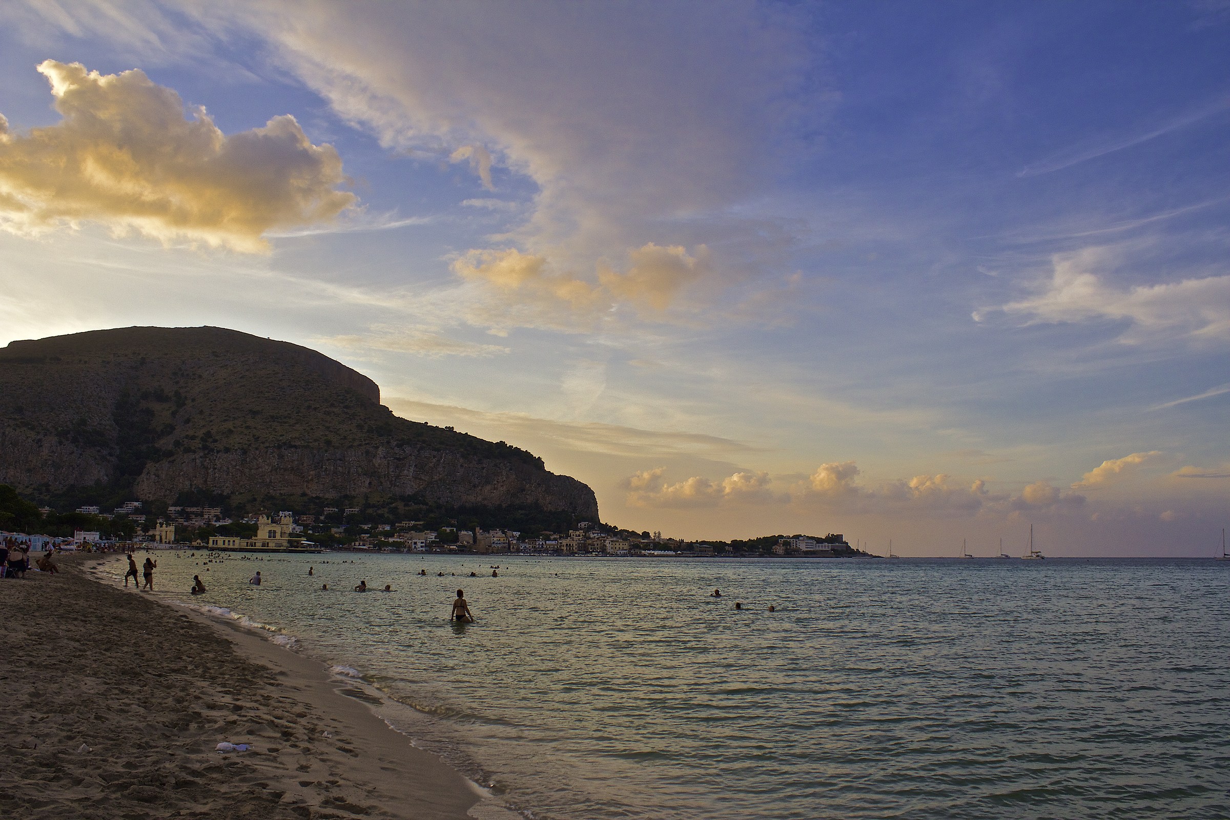 Tramonto a Mondello