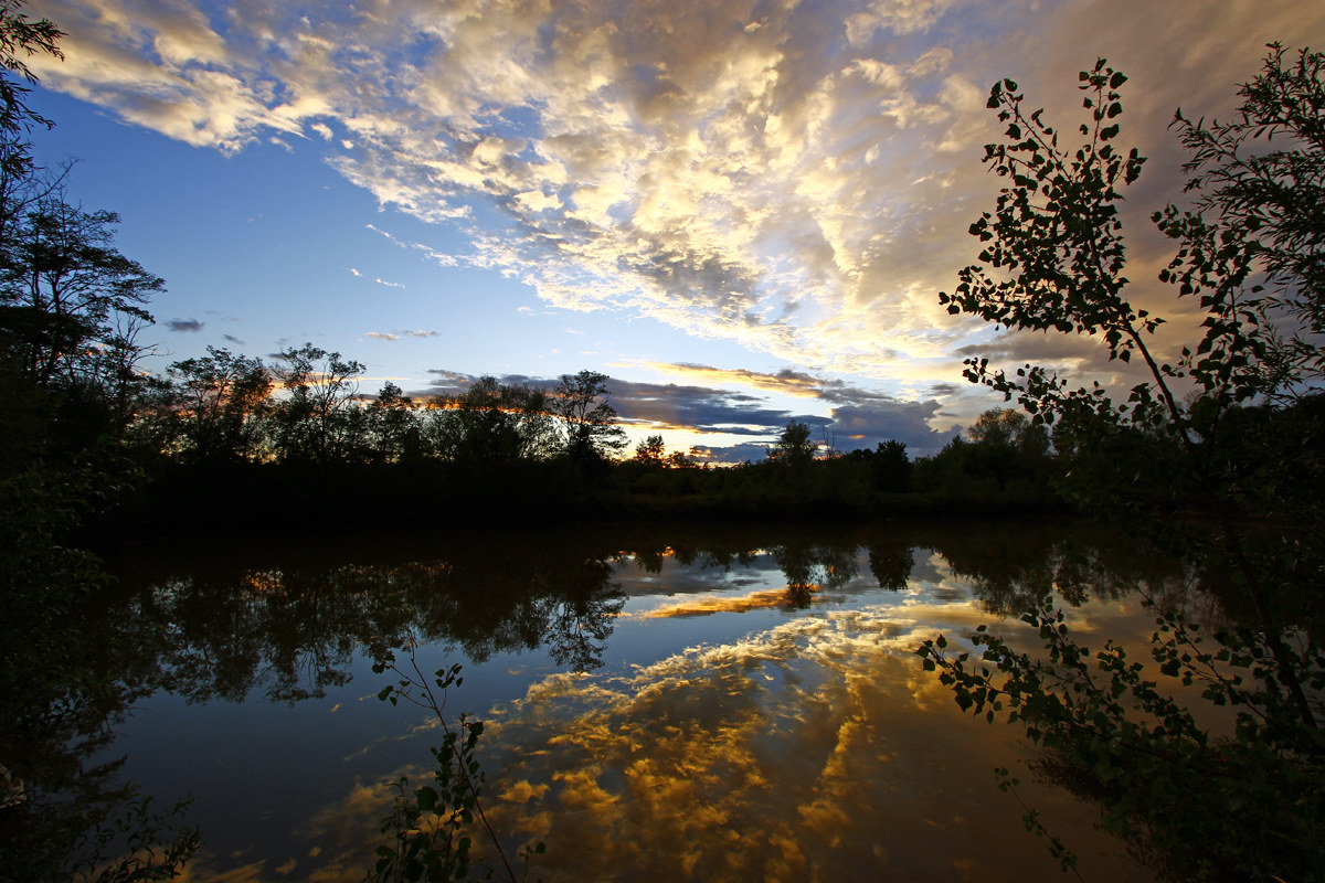 reflections on the lake