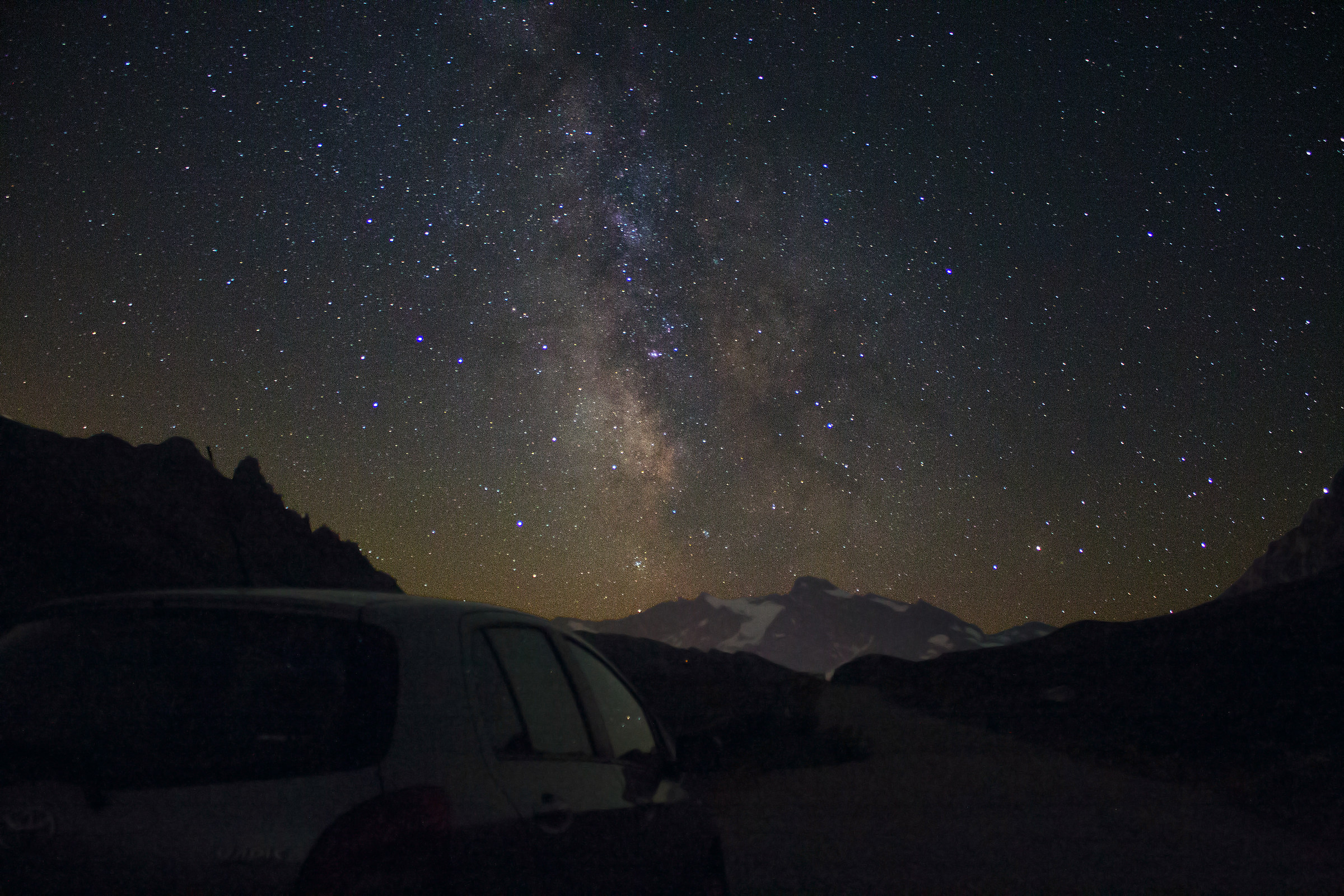 following the Milky Way 1