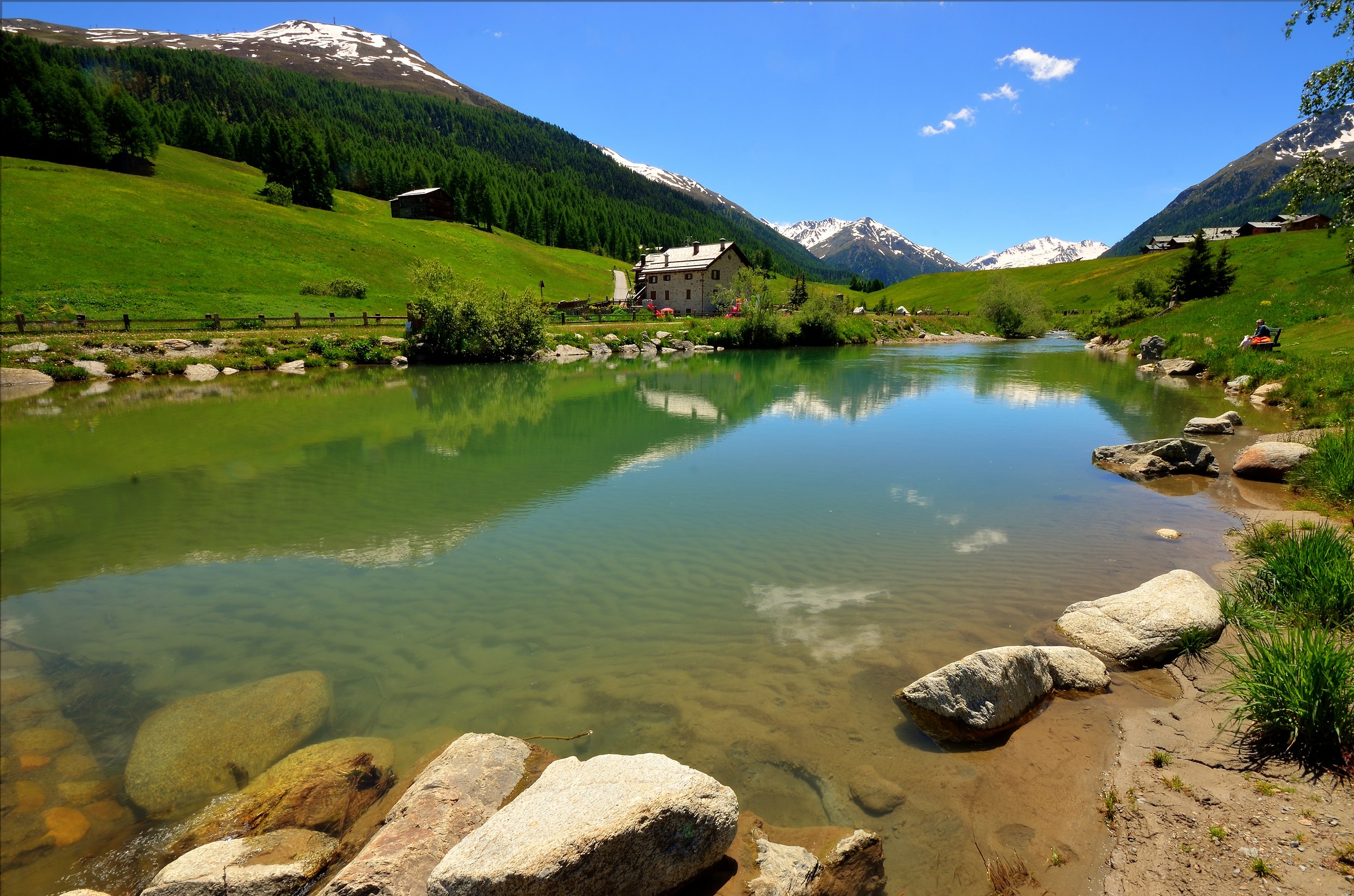 la tranquillità a Livigno
