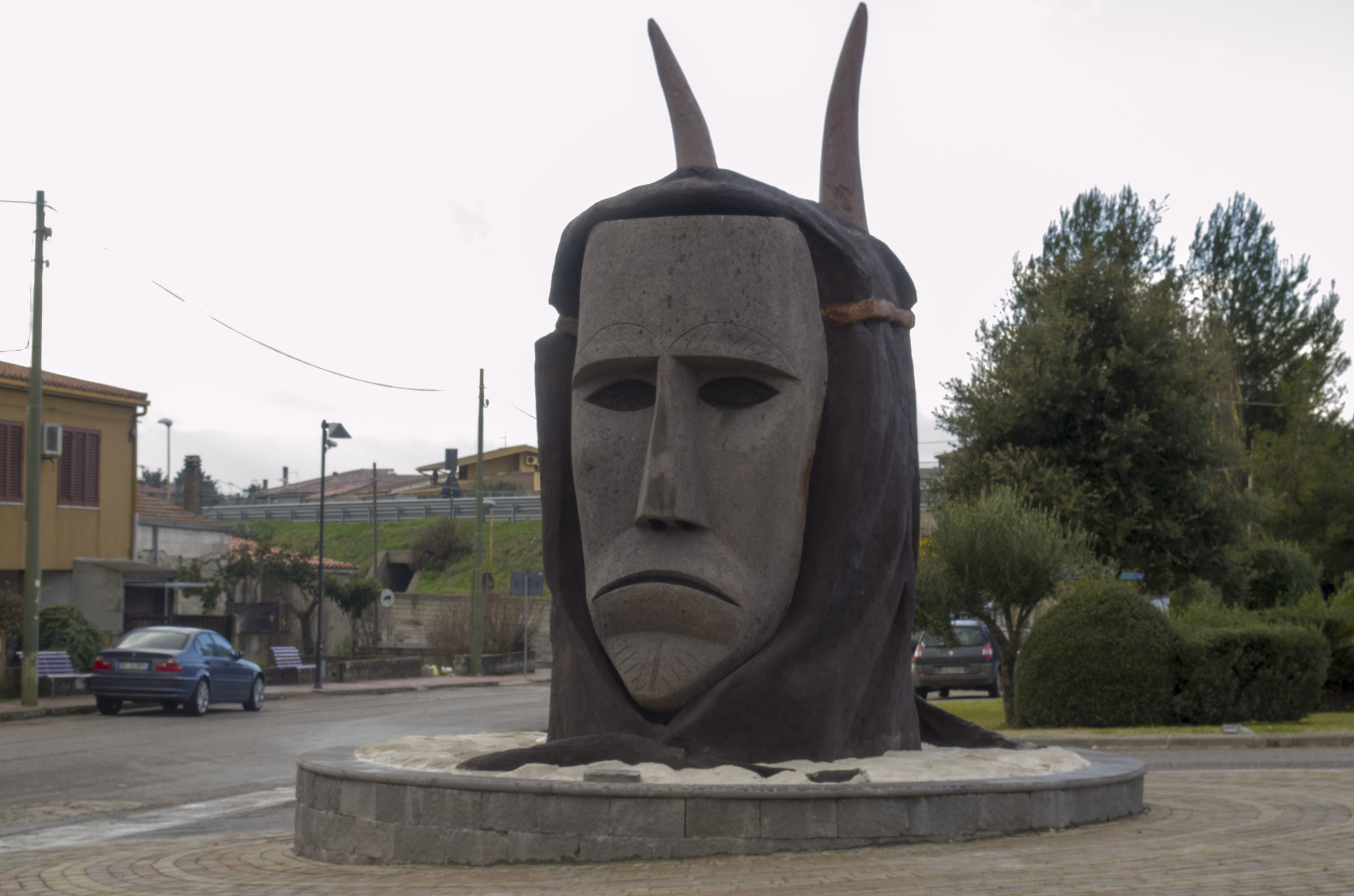 The other side of the mask