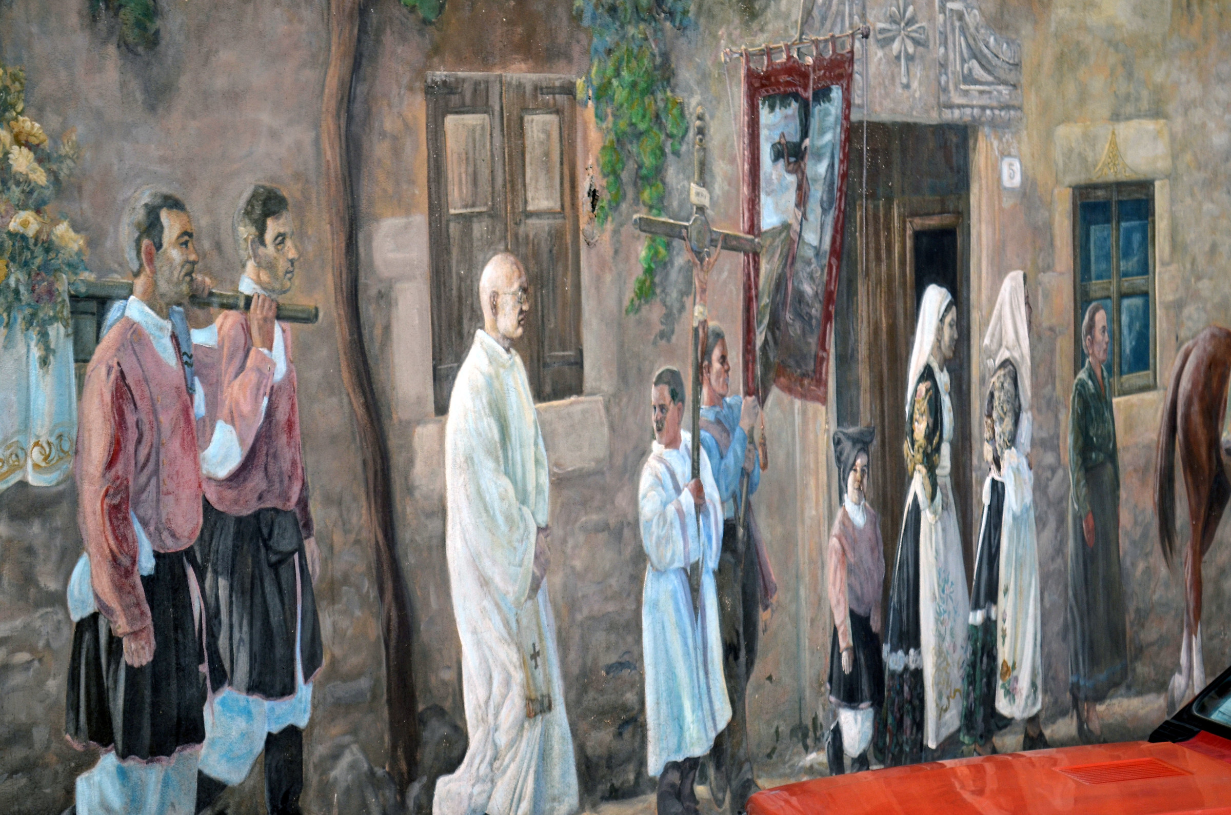 The murals of Cossoine