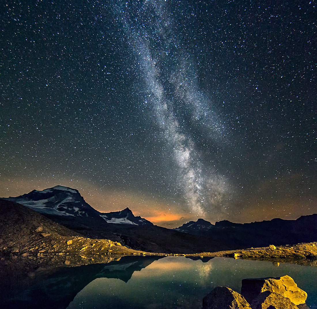 Via Lattea al Gran Paradiso