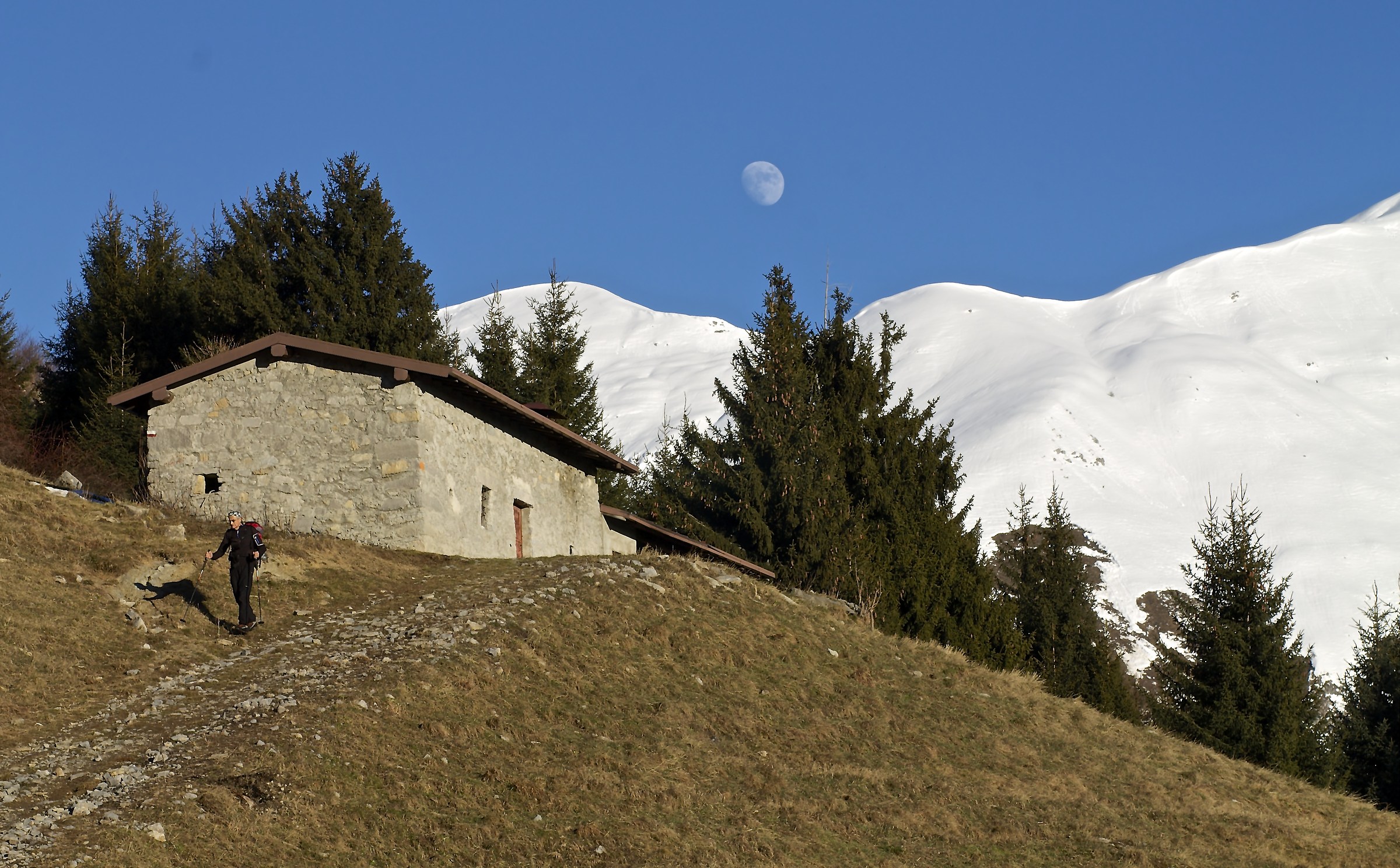 la luna ci vede anche di giorno