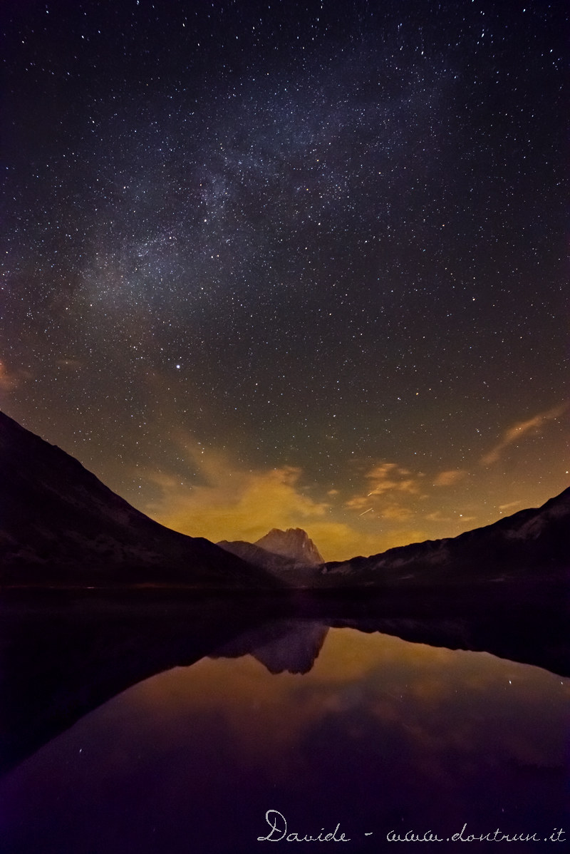 Milky Way over the Corno Grande