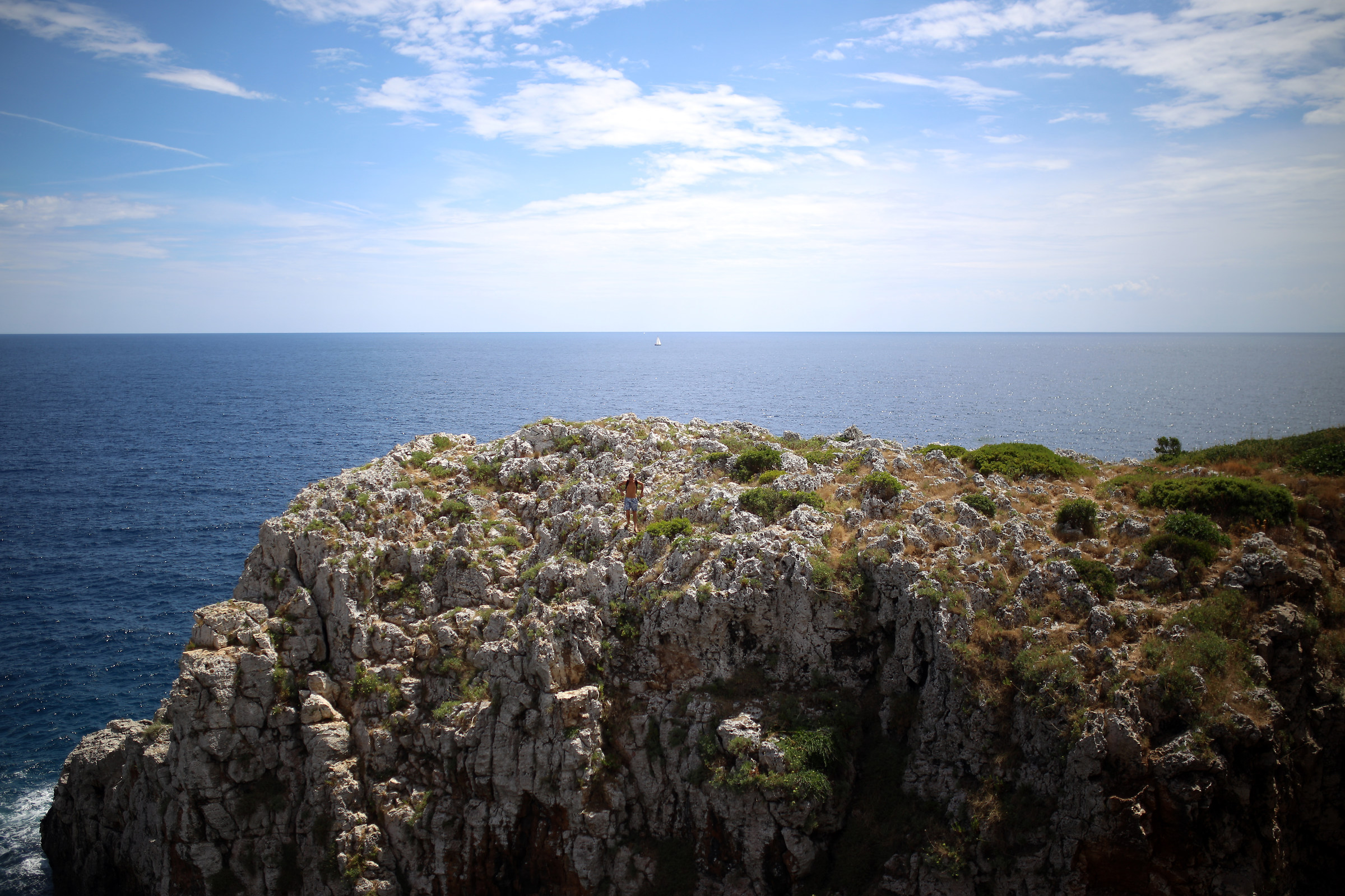 Loc. Ciolo, scogliera