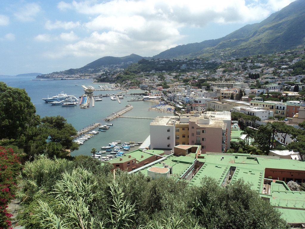 Lacco Ameno vista dal Monte Vico