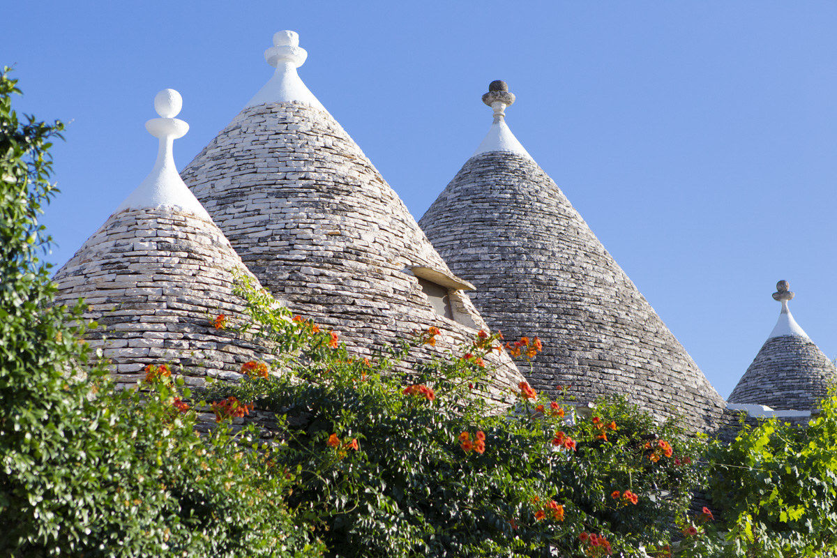 Trulli in fiore