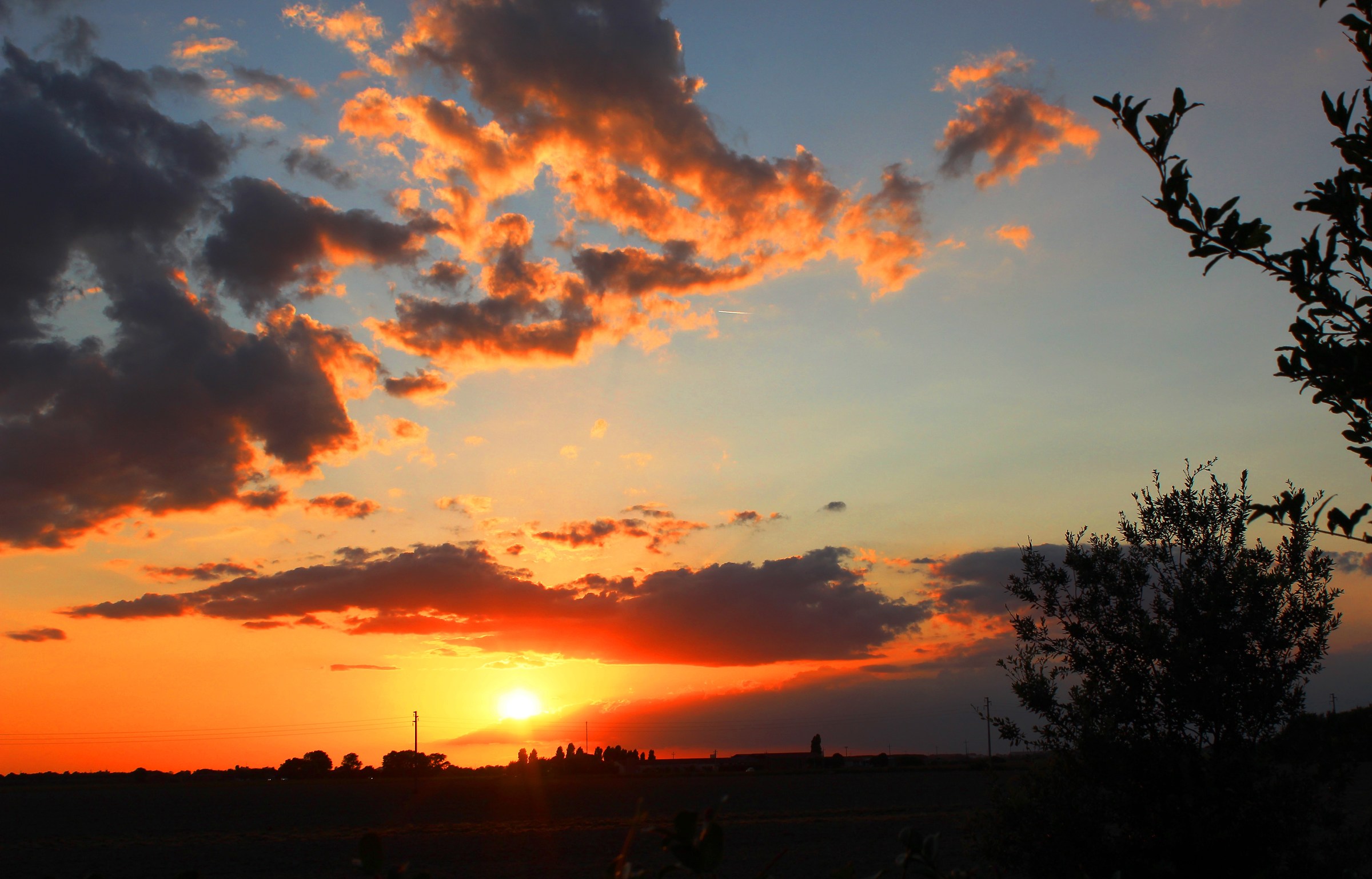 Tramonto a Lido Adriano (ra)