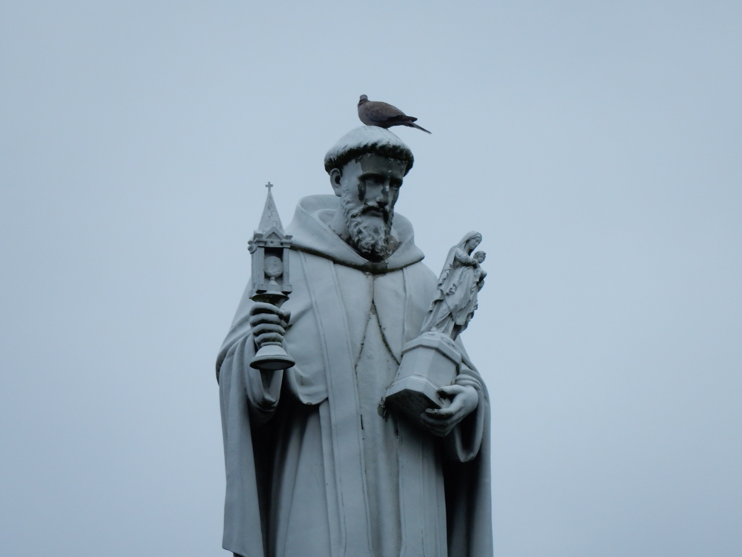 And you thought. Always on the head!