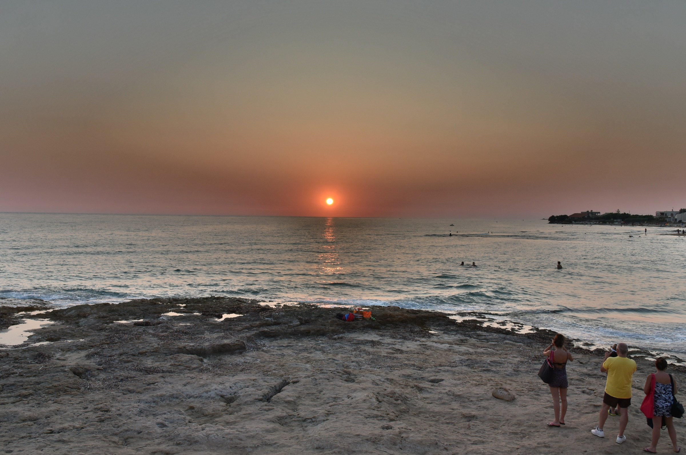 Tramonto a Punta Secca