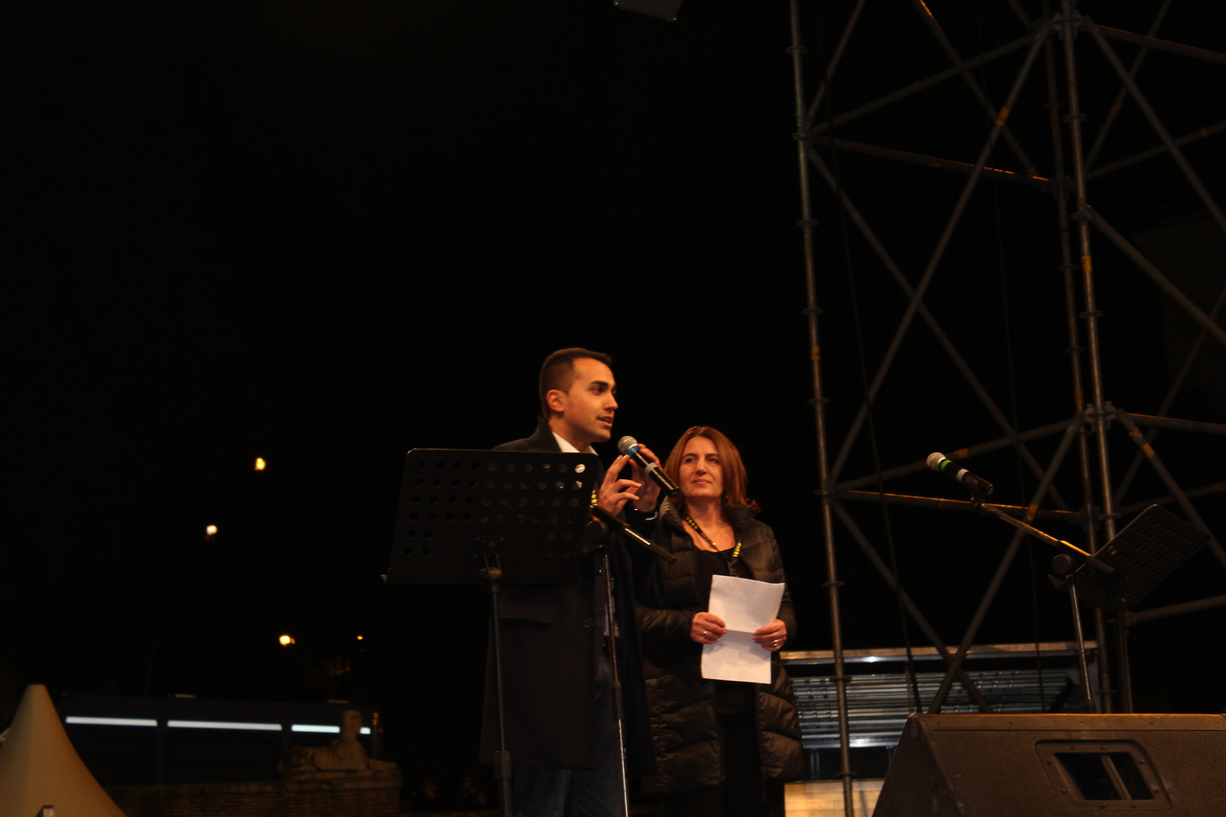 Luigi Di Maio Notte Dell'Onestà 2015 M5S