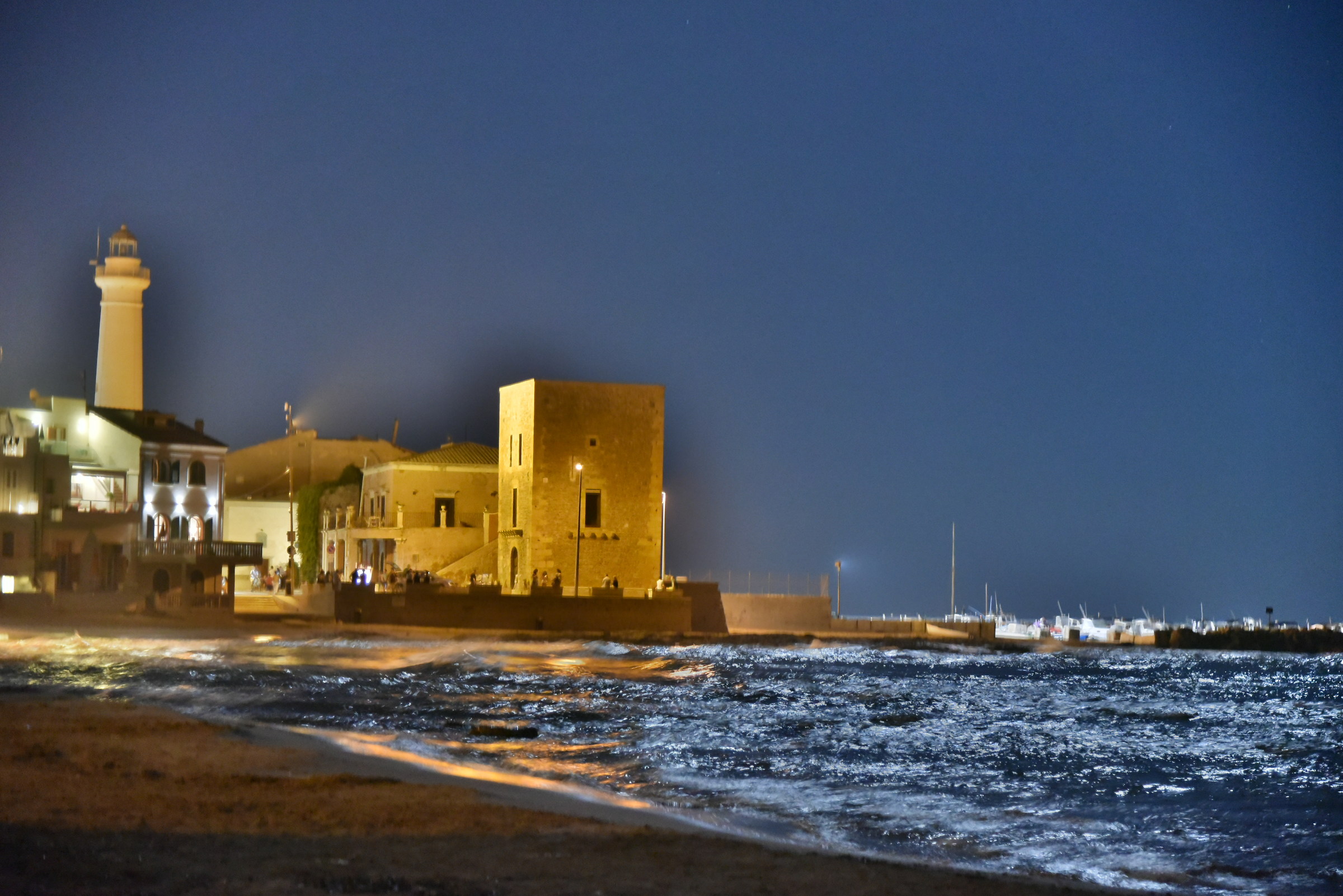 Tramonto a Punta Secca