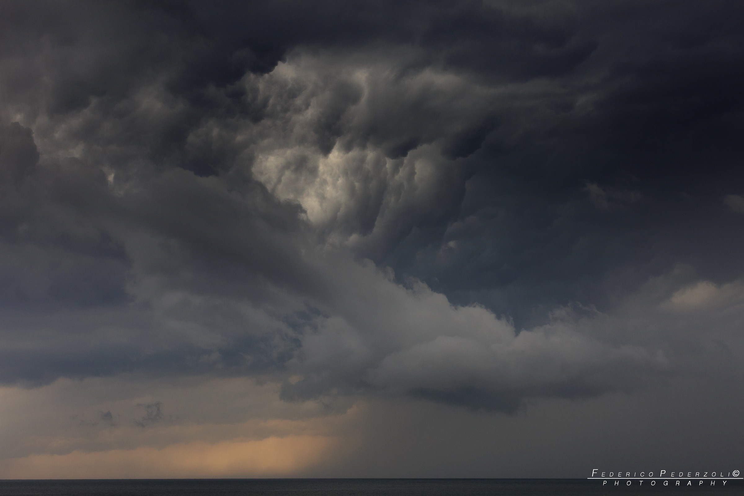 the arrival of the storm