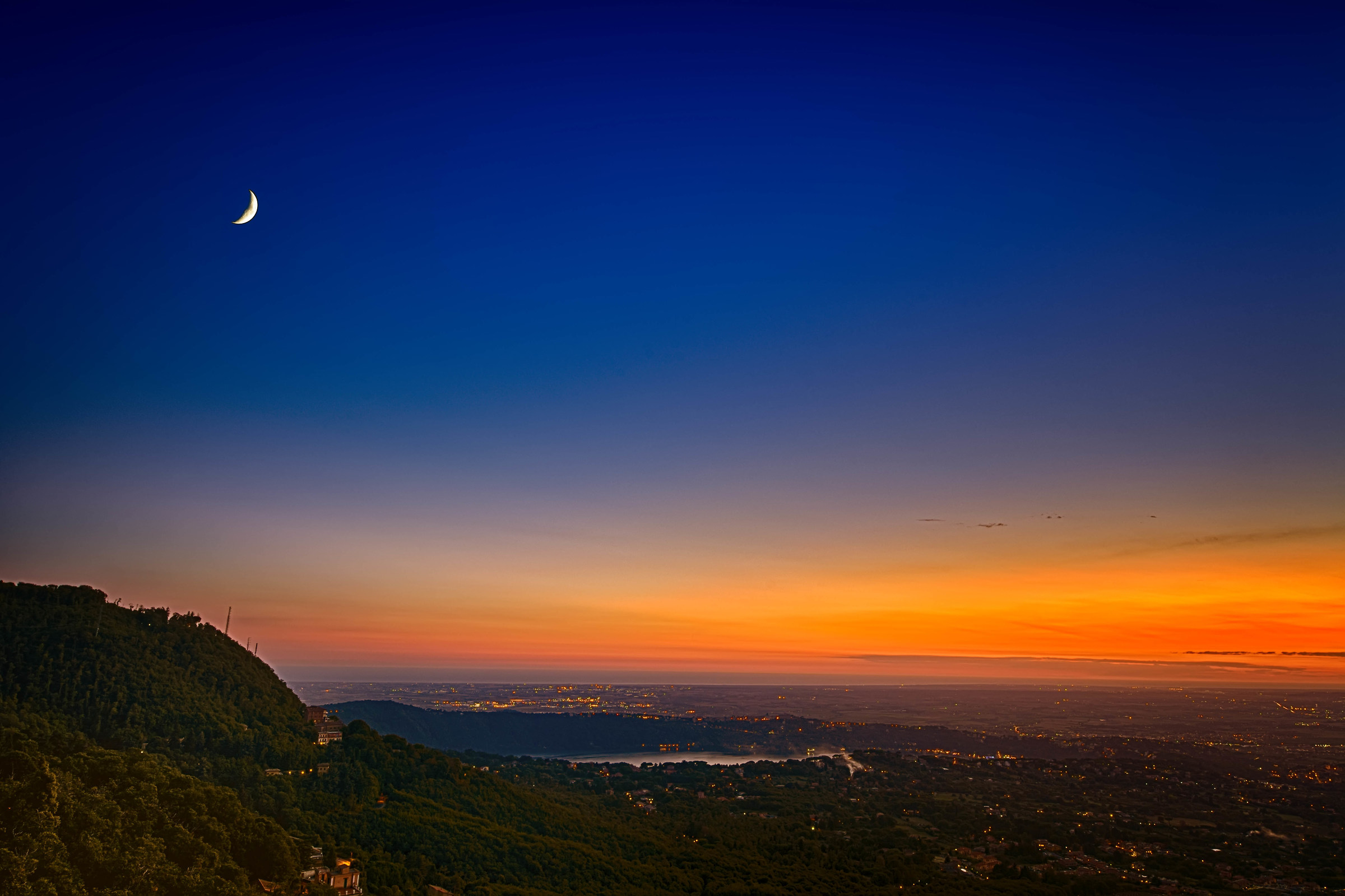 Rocca di Papa at sunset II