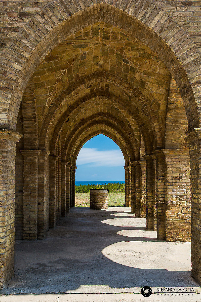 Portico of the church of Pen Light