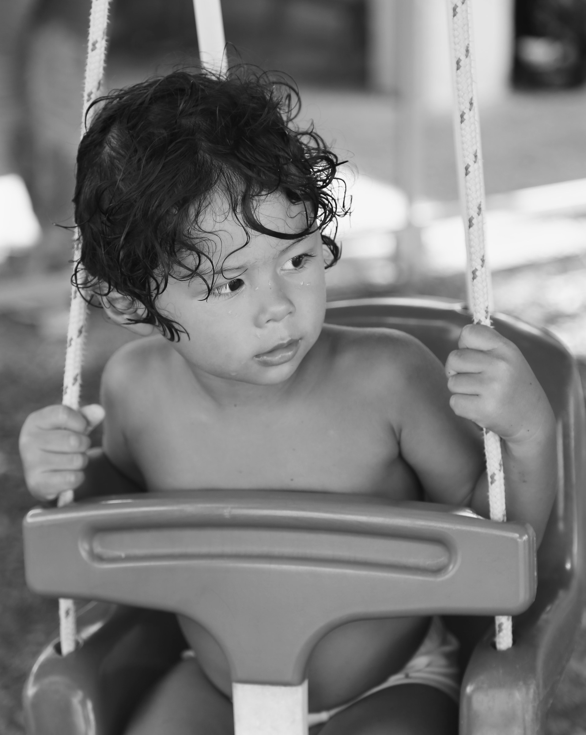 Scruto dall'altalena