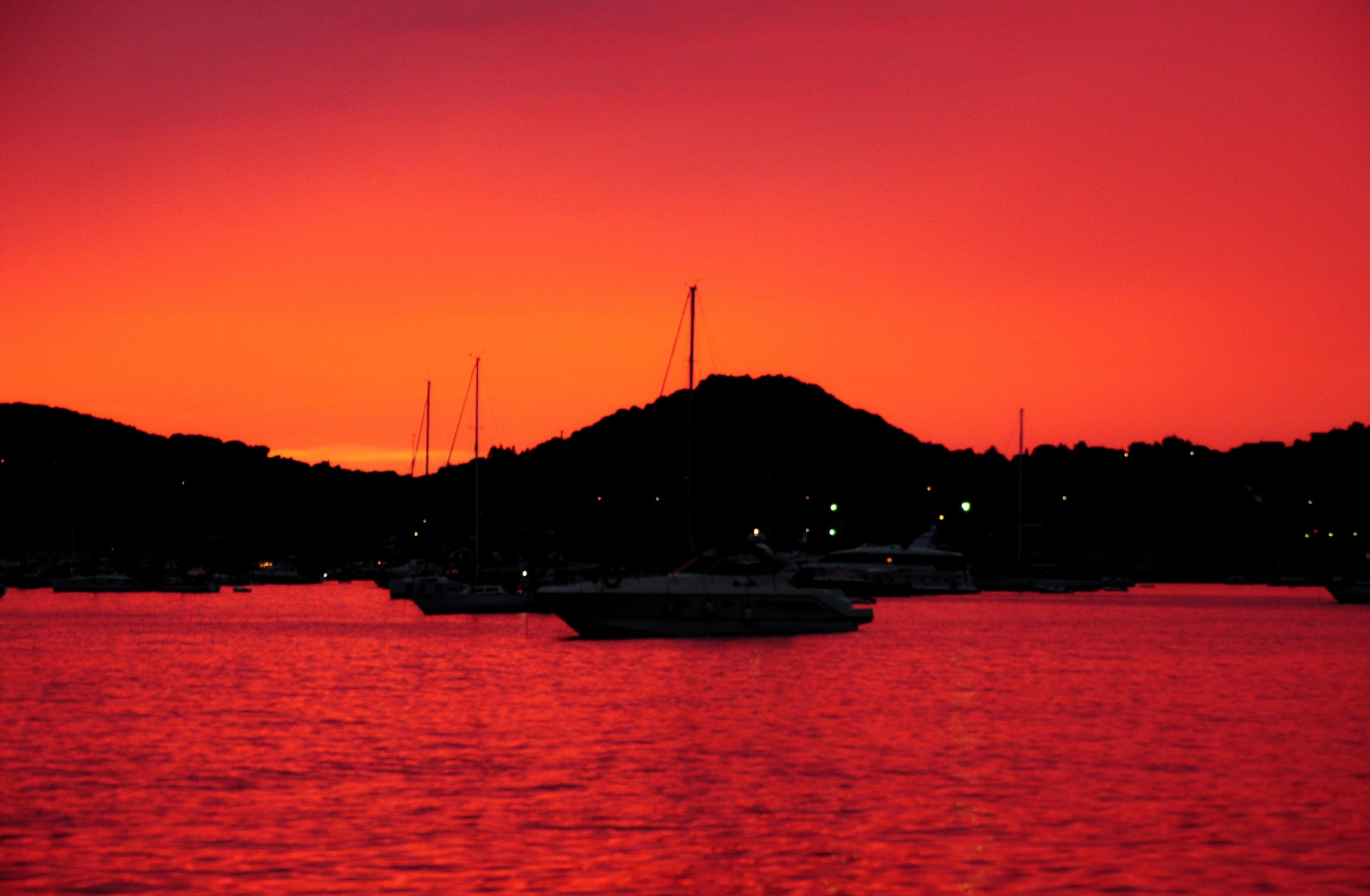 tramonto a Portoferraio
