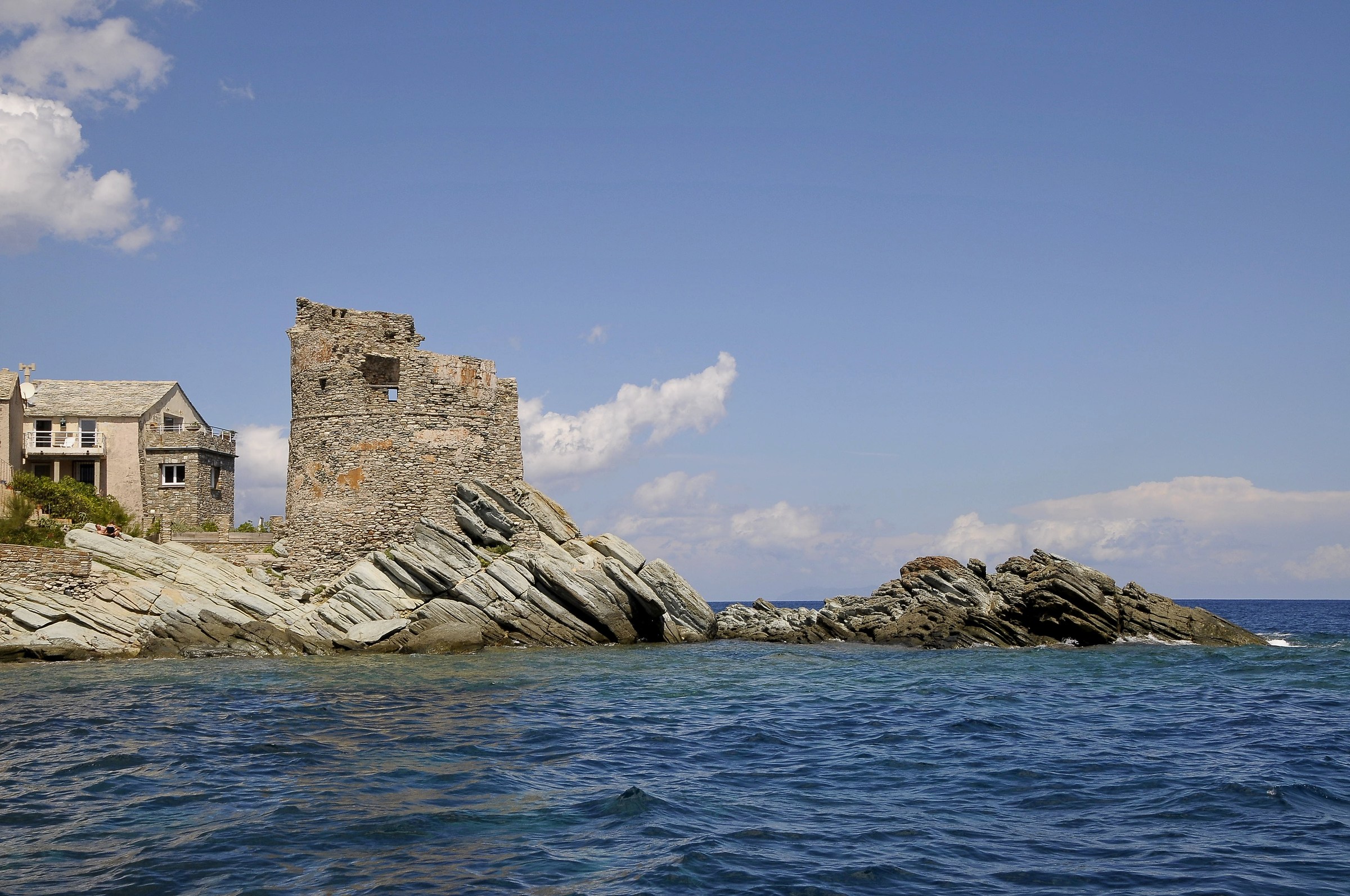 tower Erbalunga Corsica