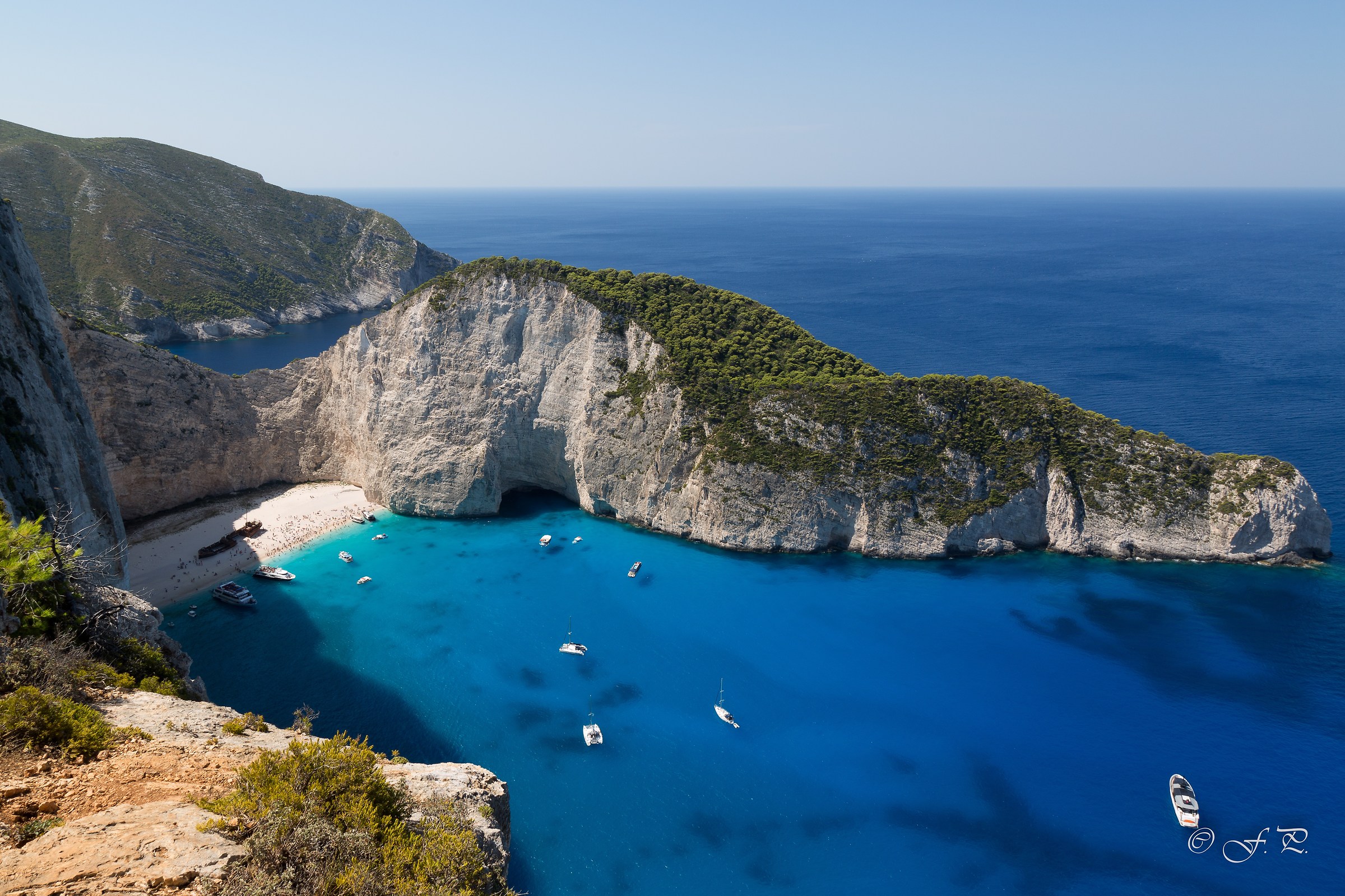 Baia del relitto Zante