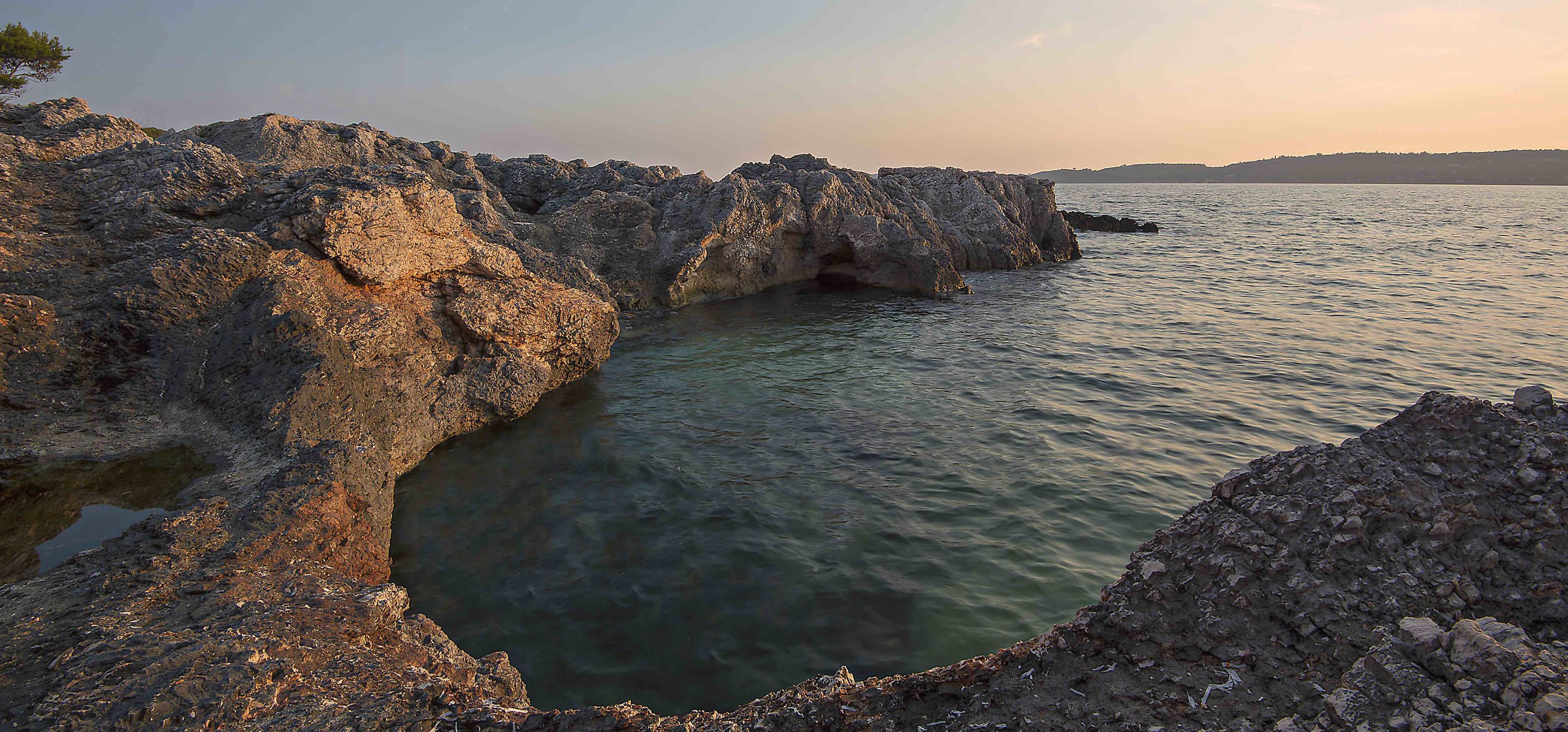 Tramonto dalla scogliera, Cefalonia