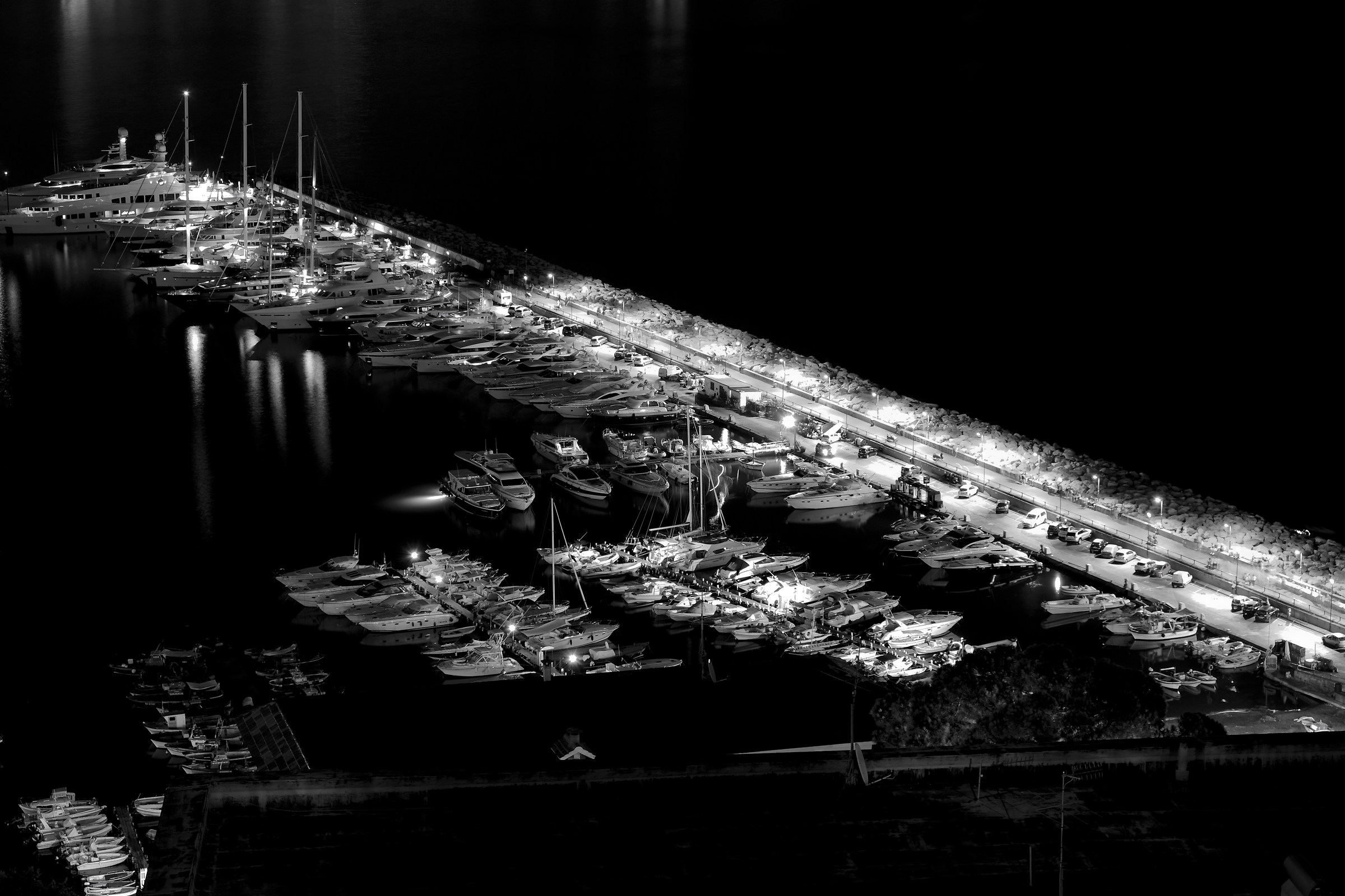 napoli notturna... in B/N