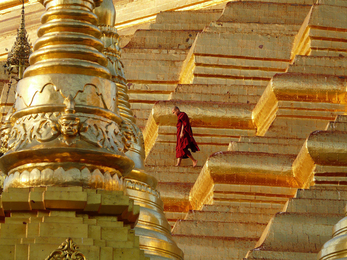 Fede dorata - Shwedagon Pagoda Yangon