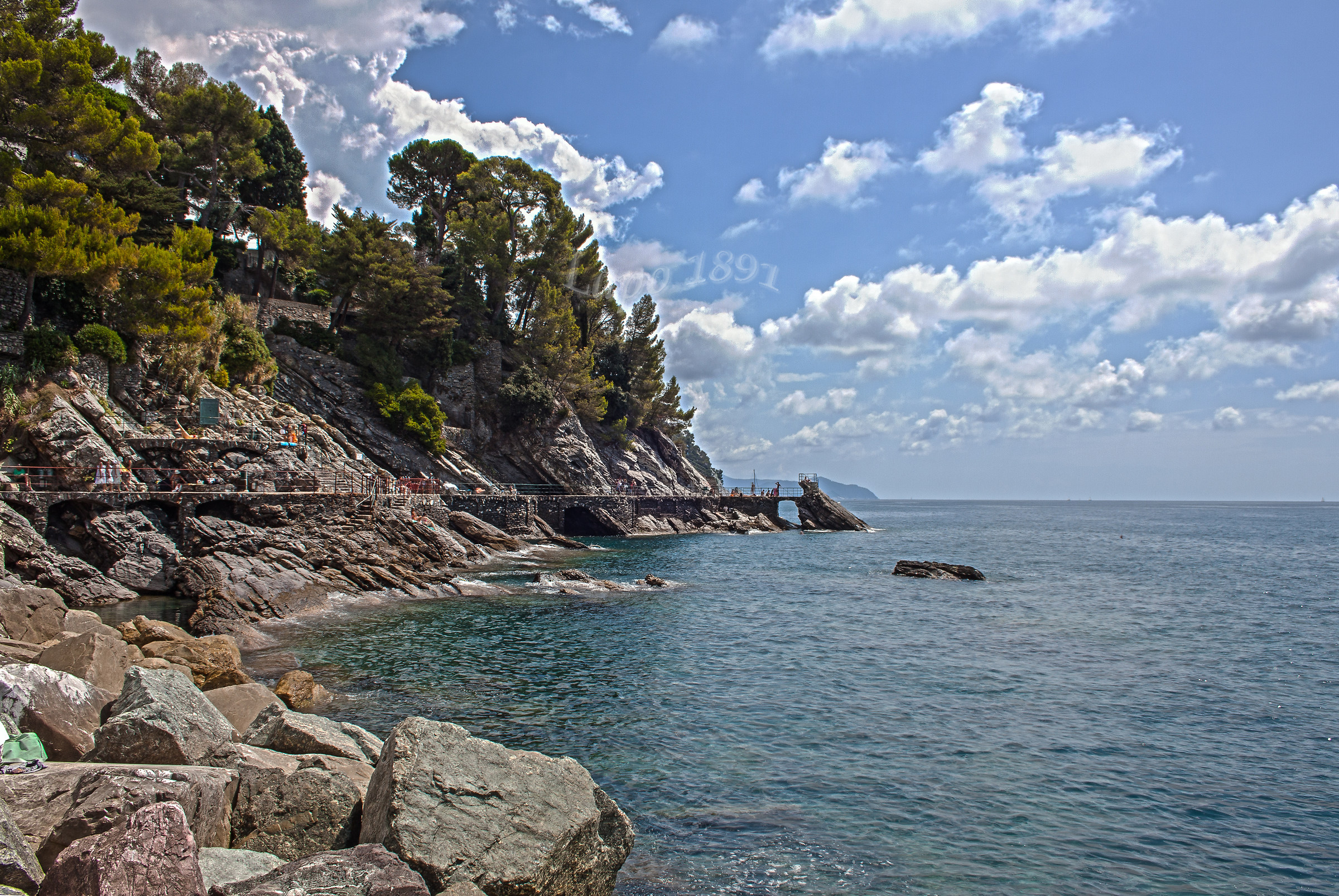HDR di zoagli Liguria