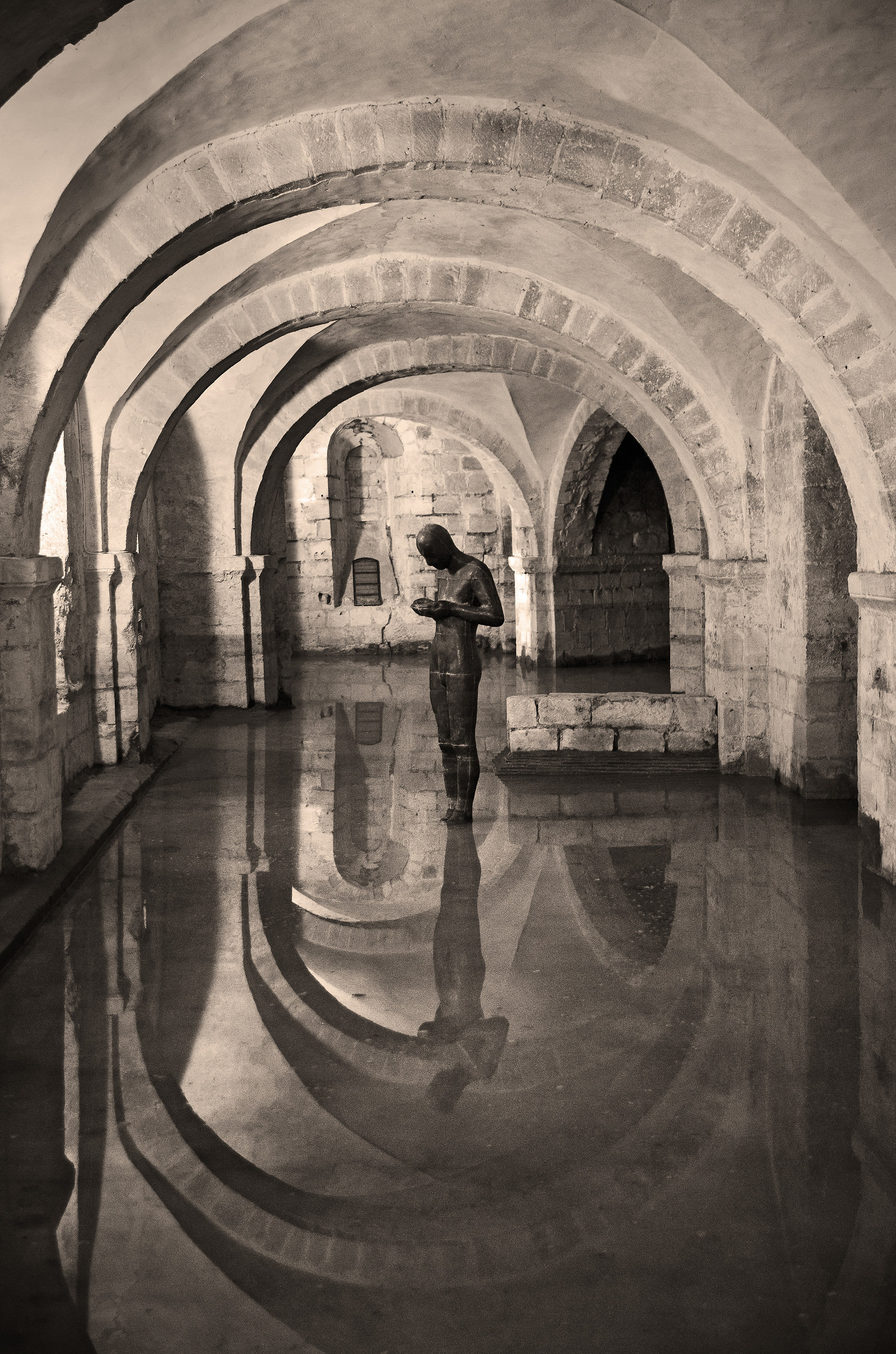 Flooded Cripta, Cattedrale di Winchester