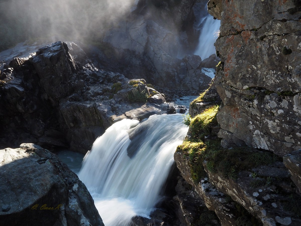 Cascata  di La Thuile 3° salto