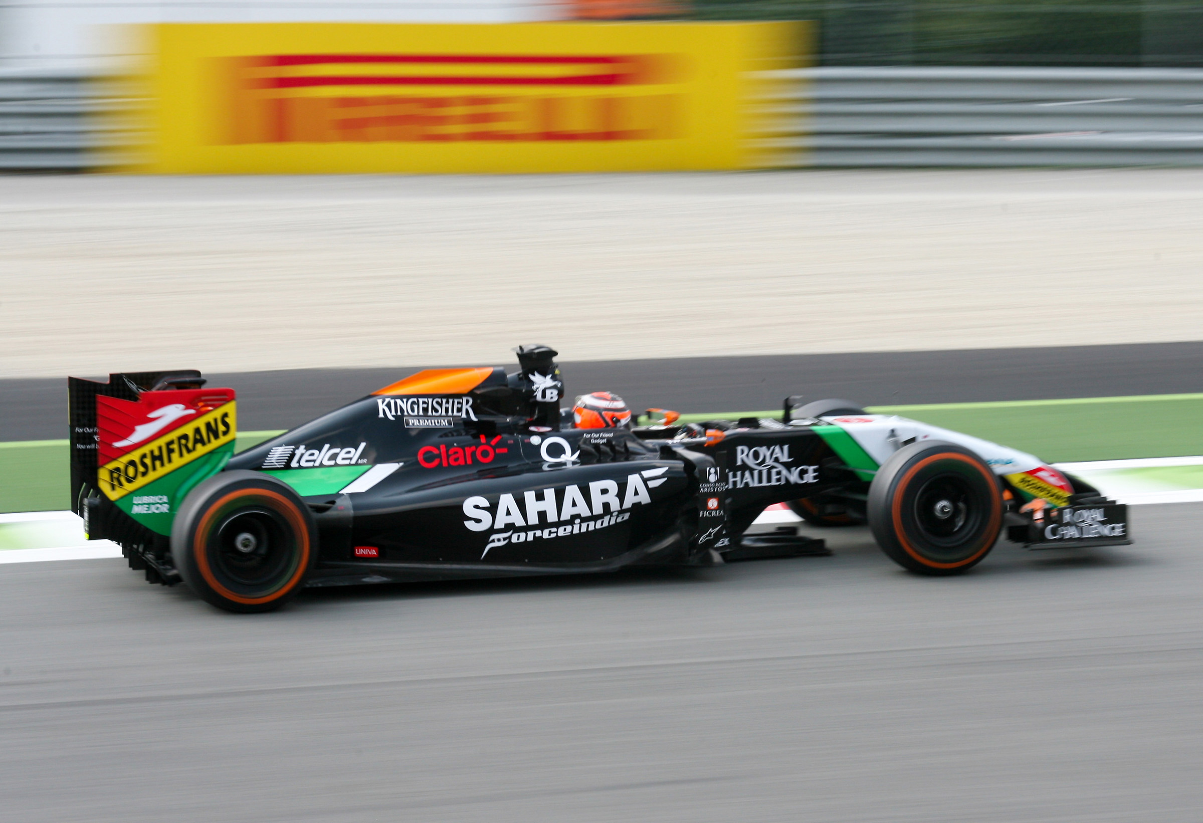 Force India panning