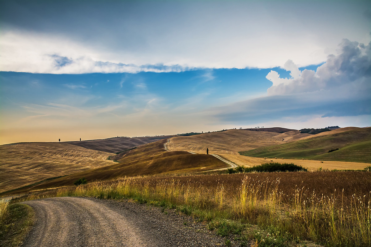 Perdersi in Val d'Orcia