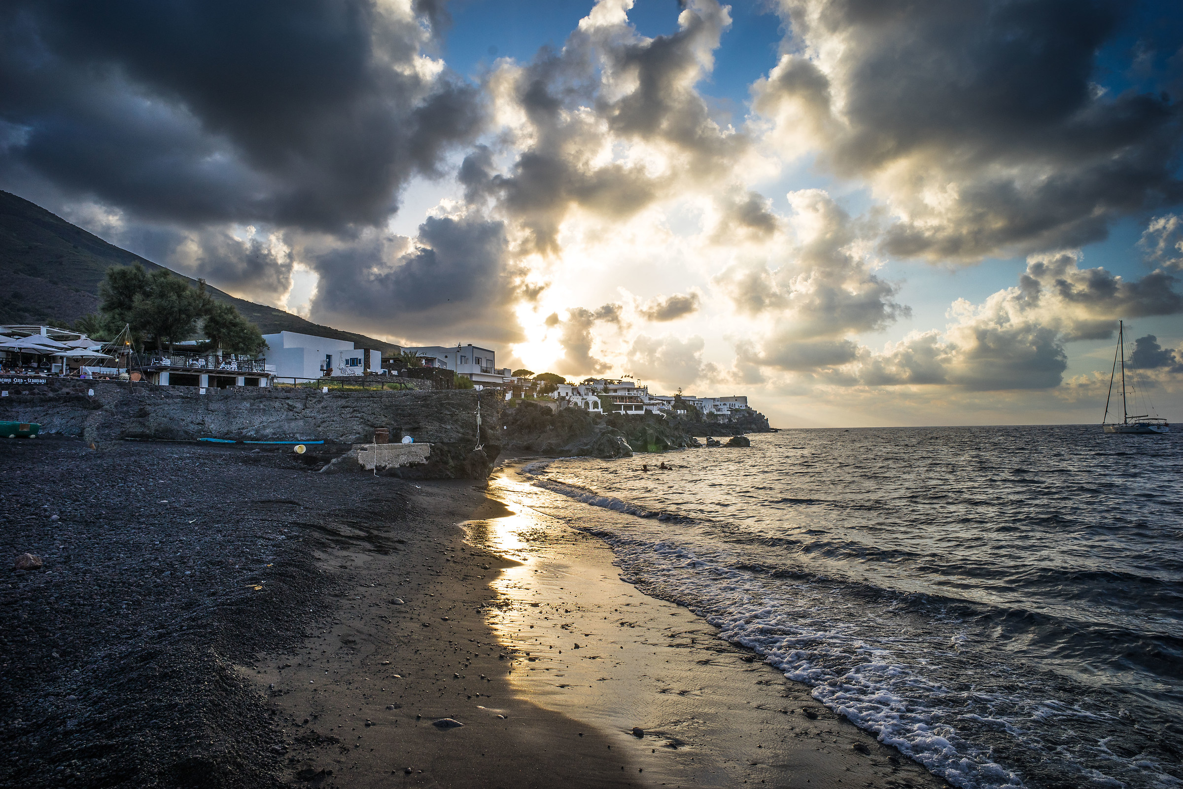 Tramonto a Stromboli