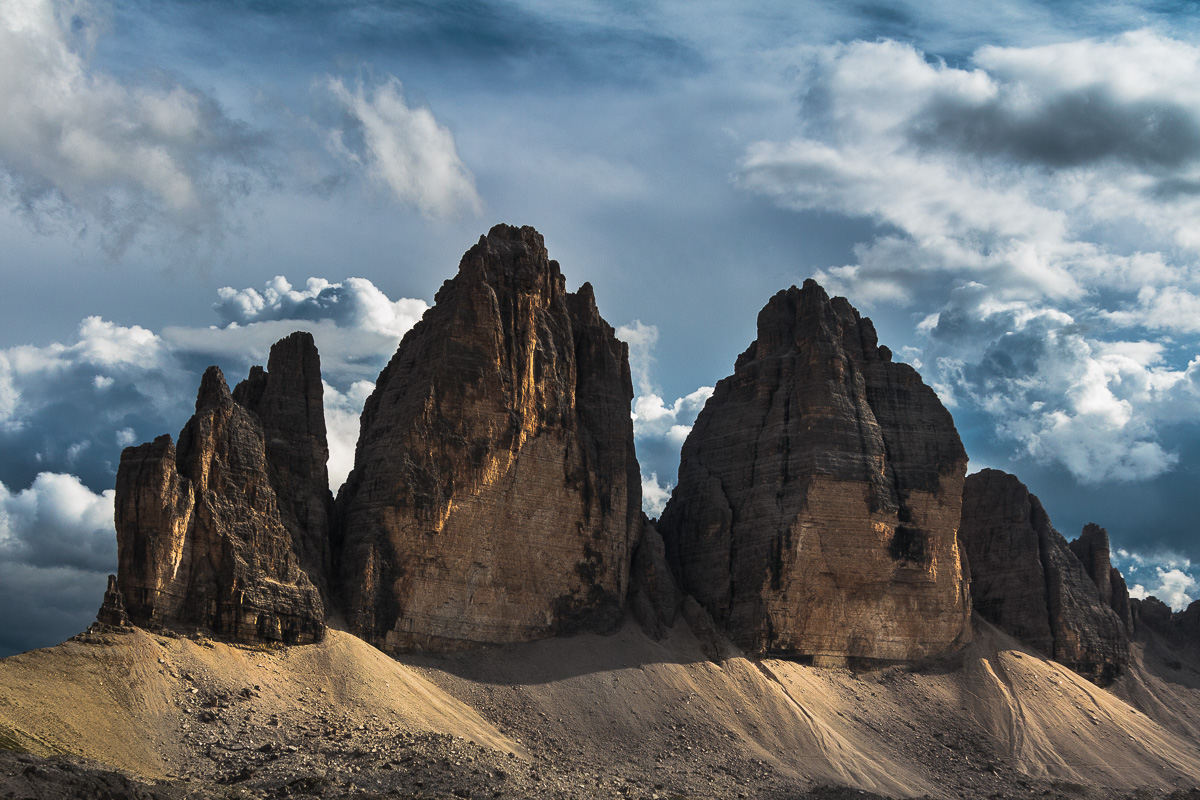 Nubi sulle Tre Cime di Lavaredo