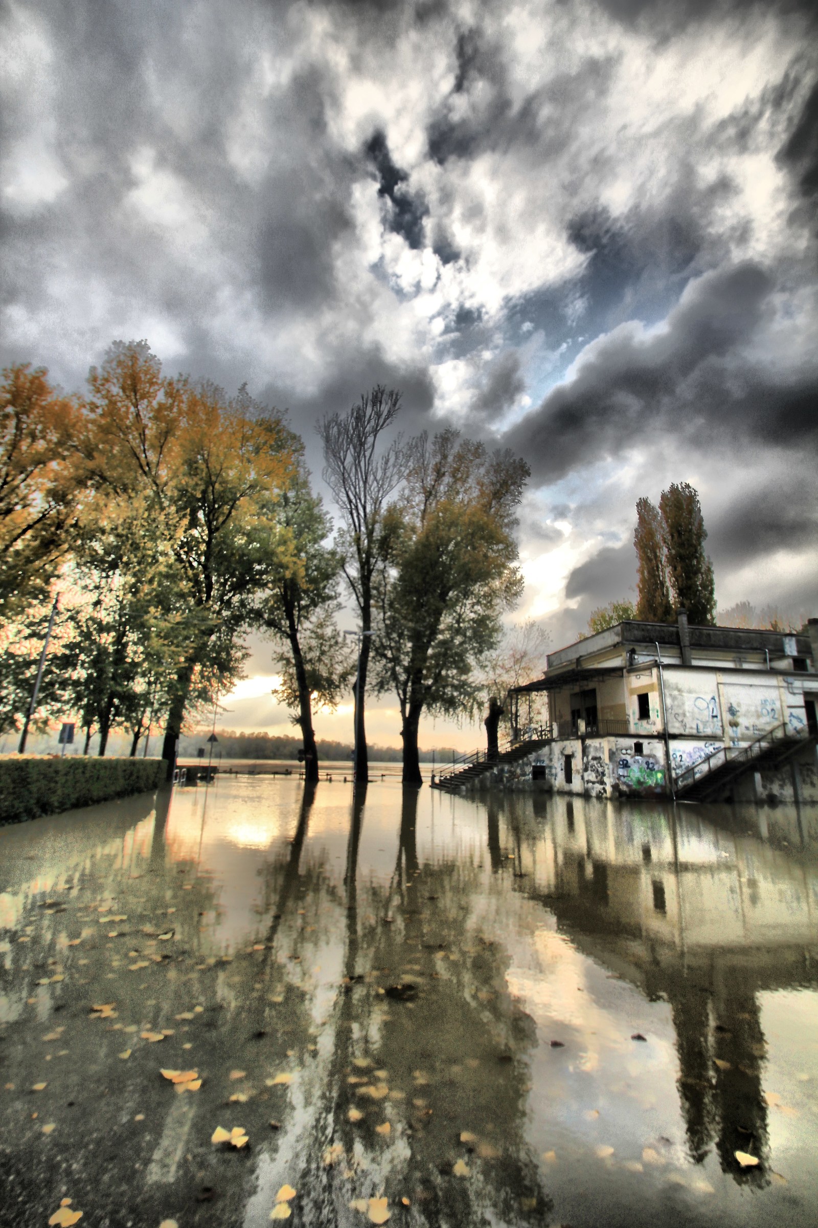 Flood of the river Po - Casalmaggiore (cr)