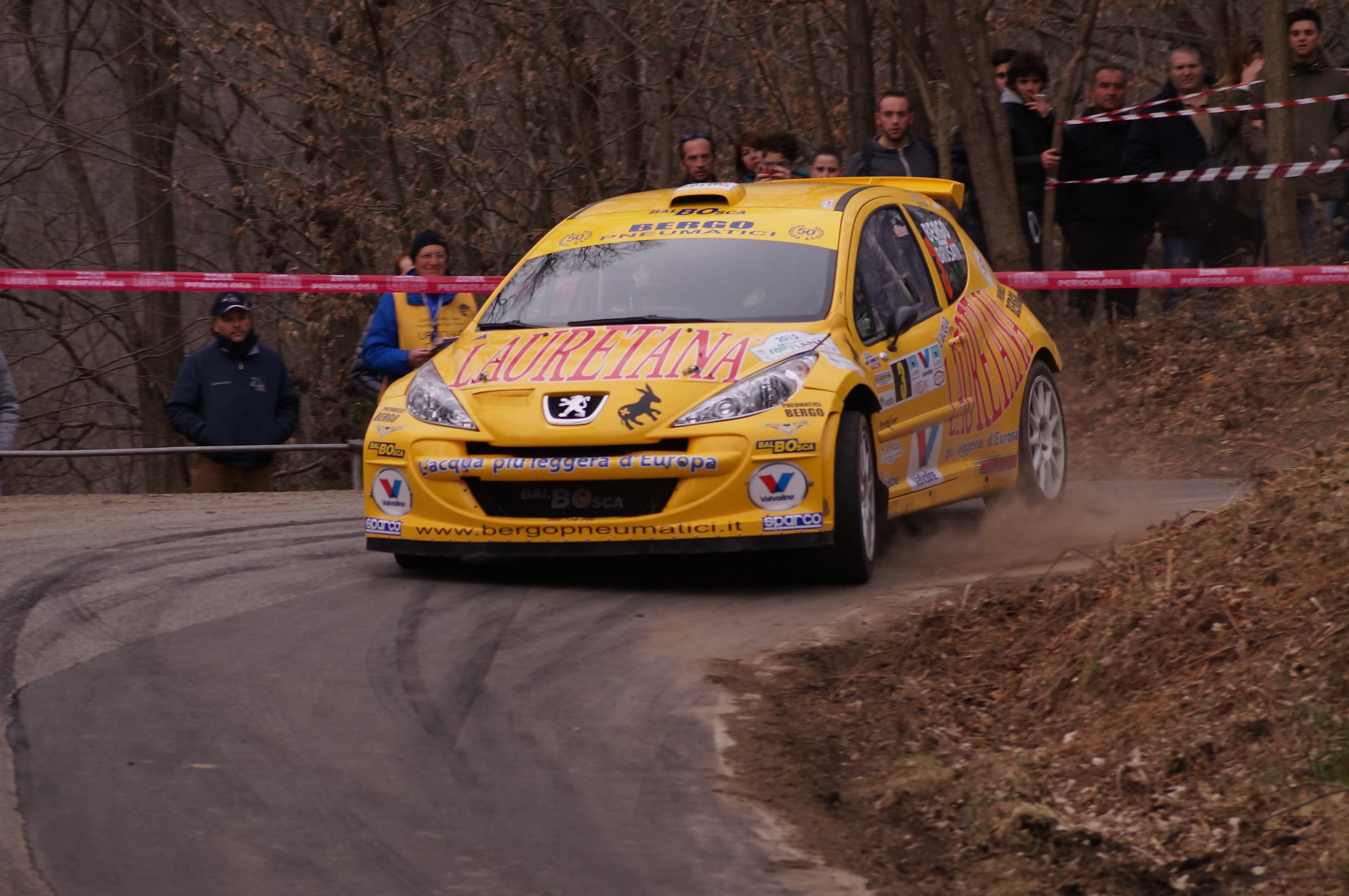 Rally Lana 2015 Omar Bergo e Alberto Brusati