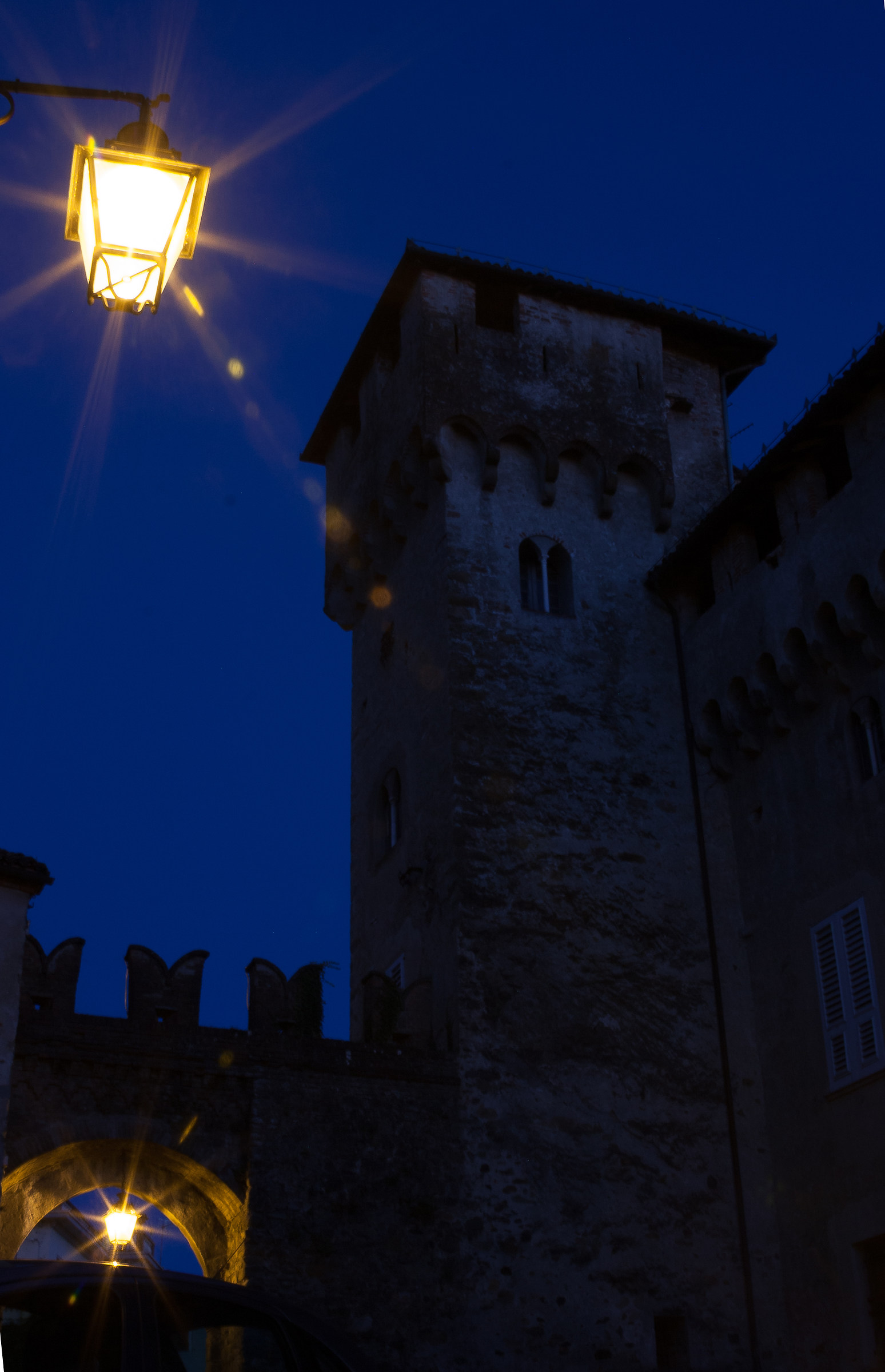 The castle and the lantern