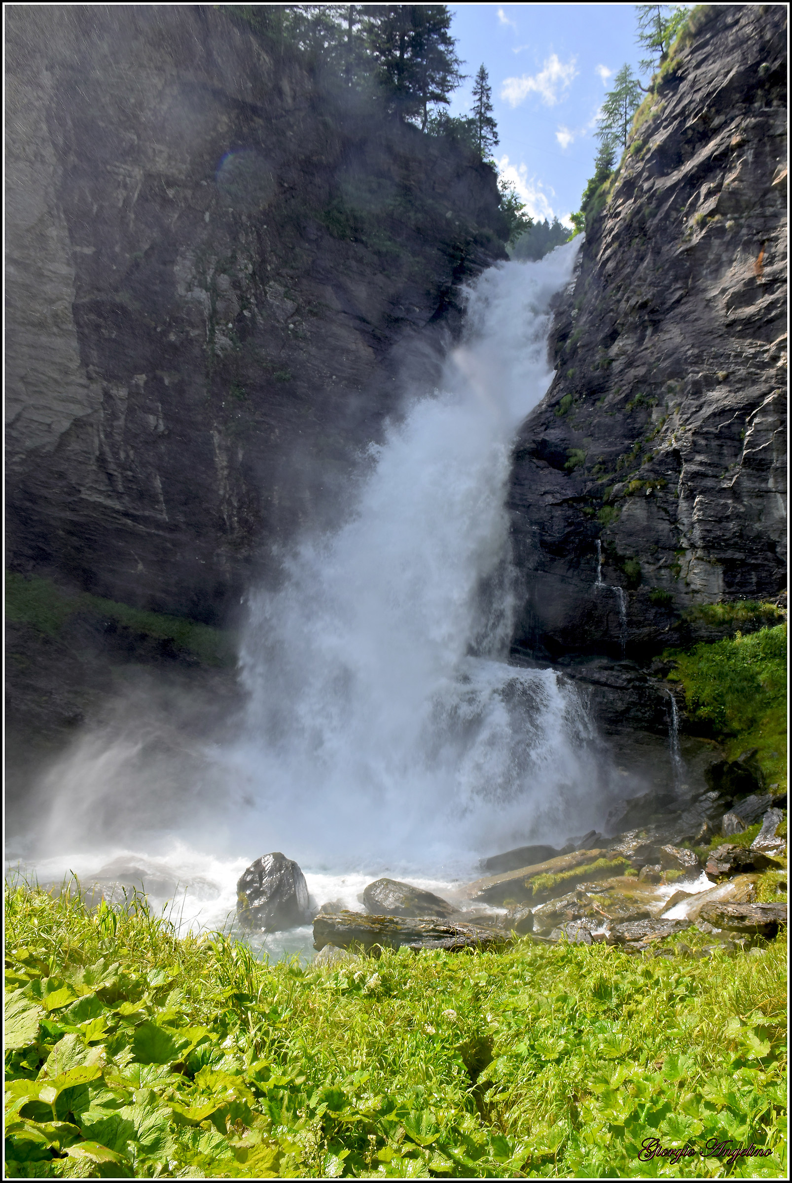 La cascata di Devero