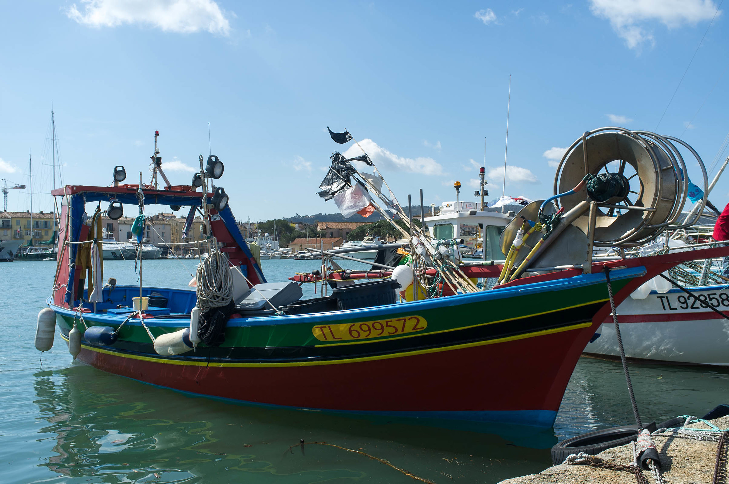 Saint-Tropez Porto peschereccio