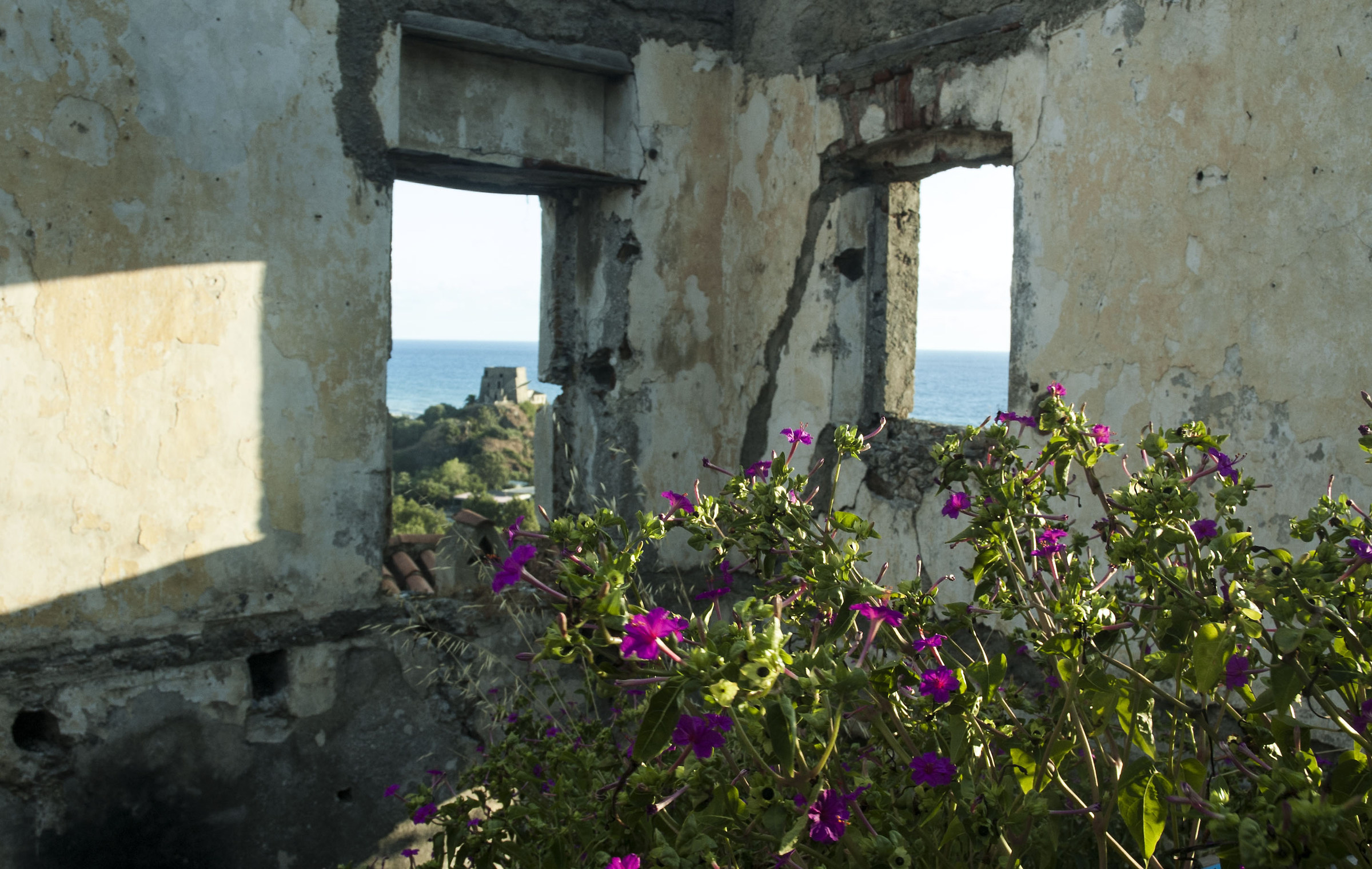 Calabria - Scalea - A view of Torre Talao