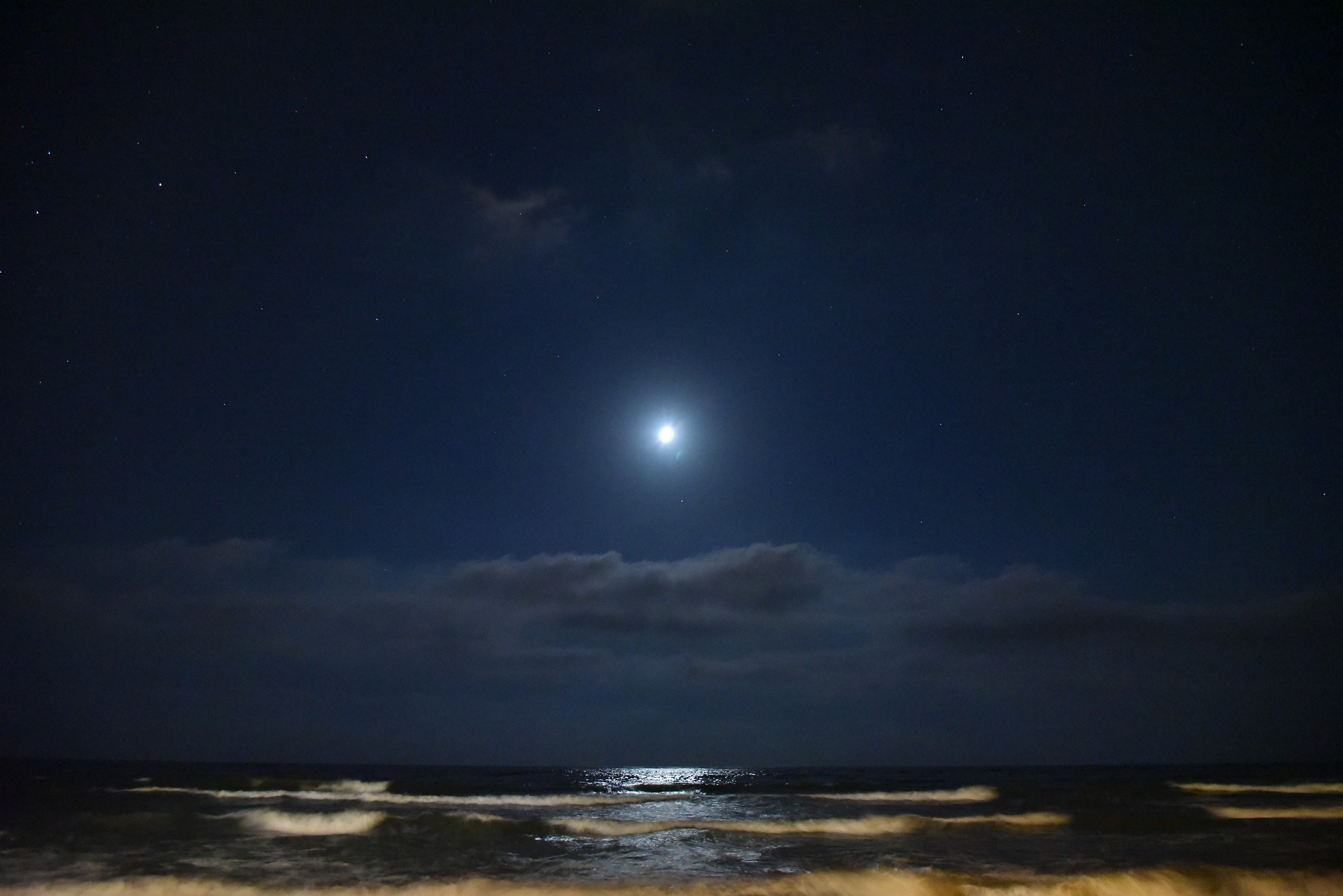notturna sulla spiaggia