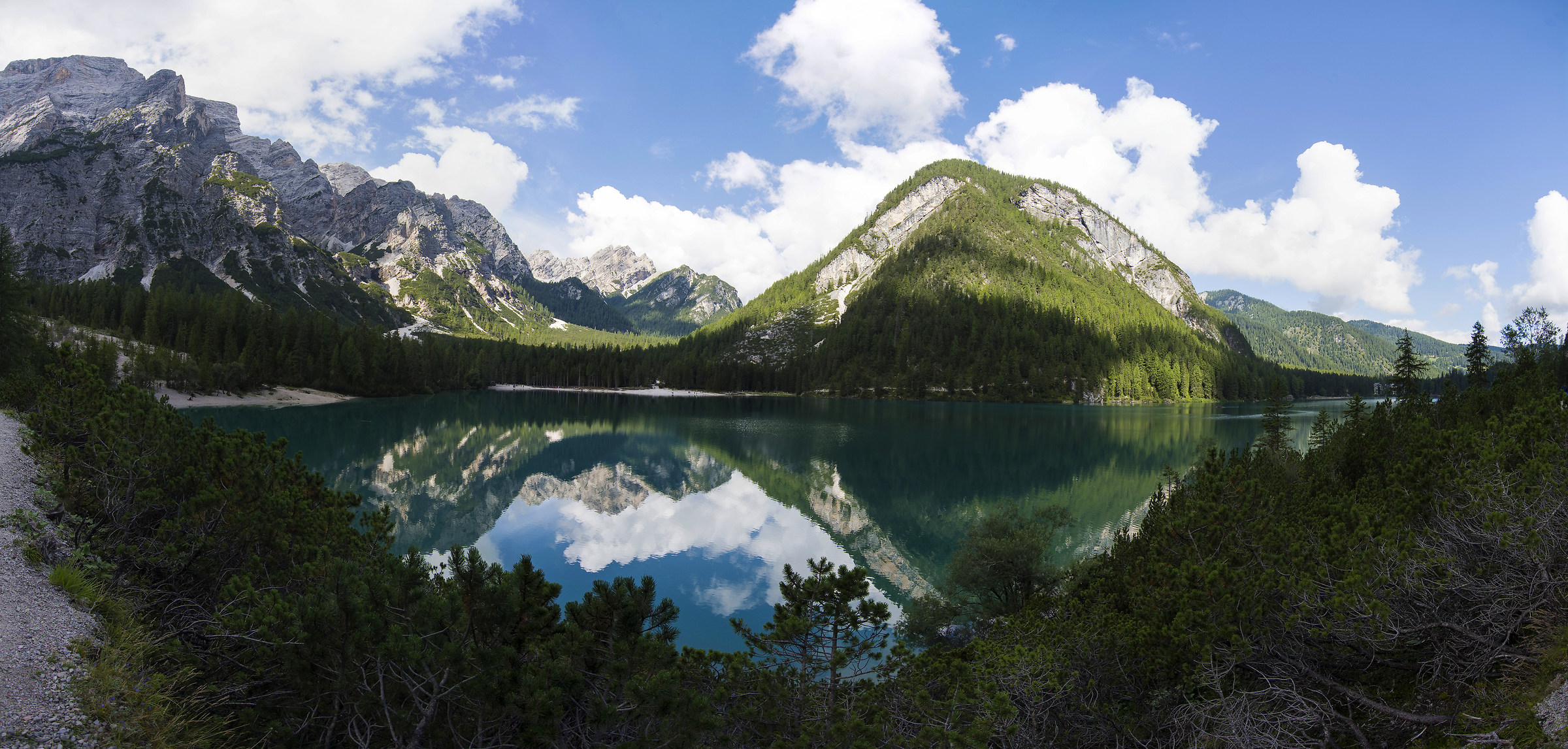 Lago di Braies oggi